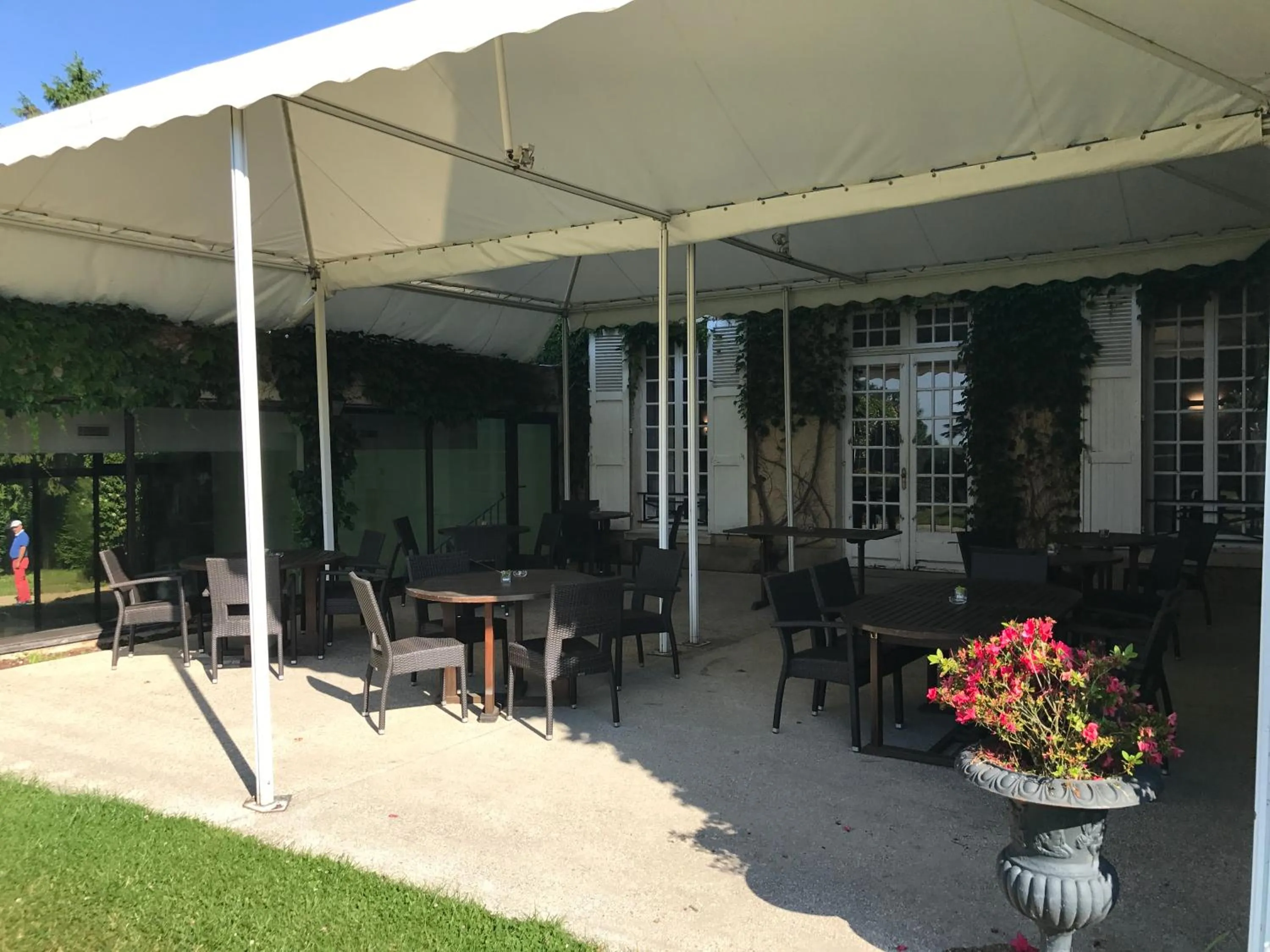Patio in Château de Sancy