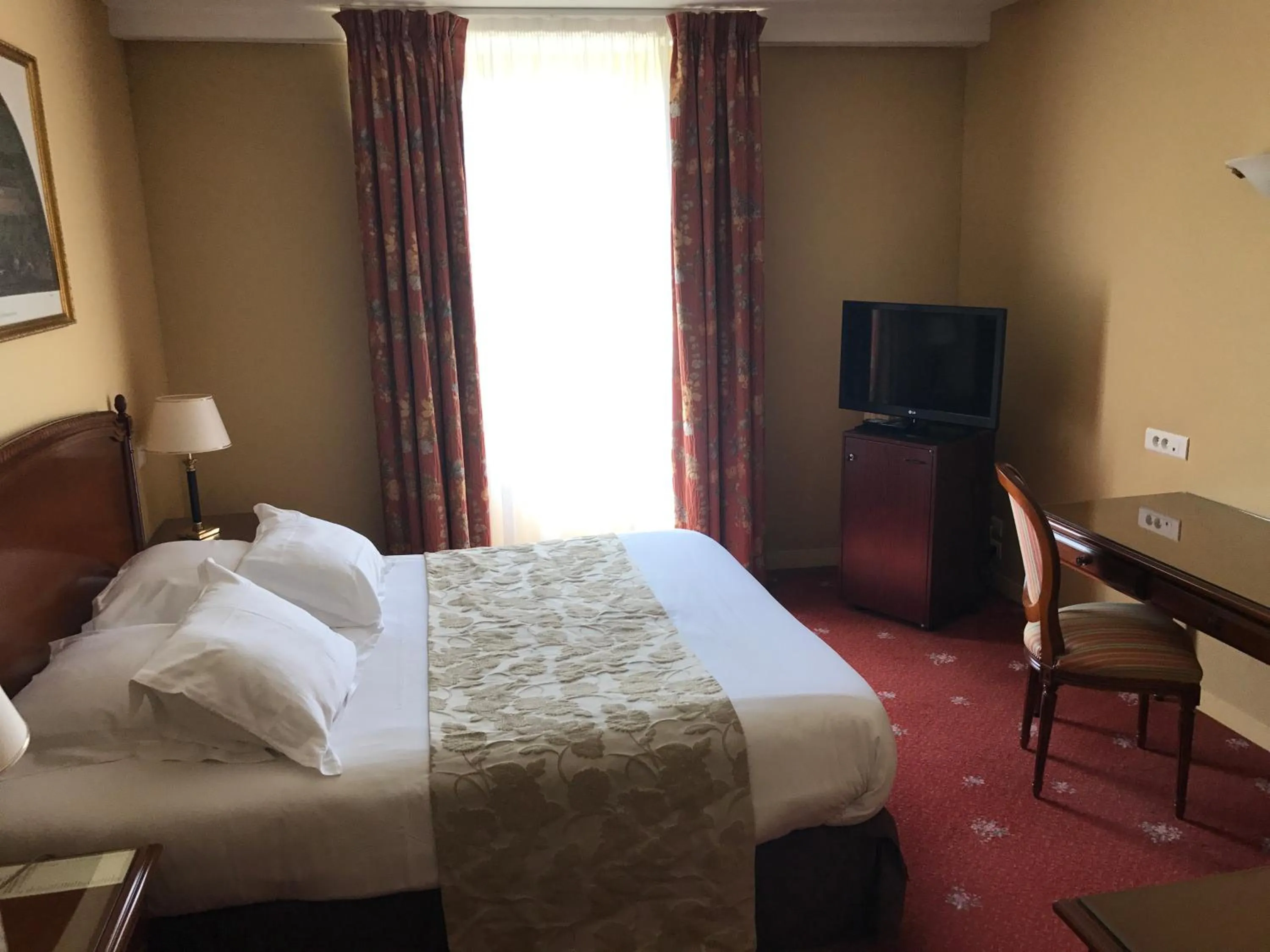 Bed in Château de Sancy