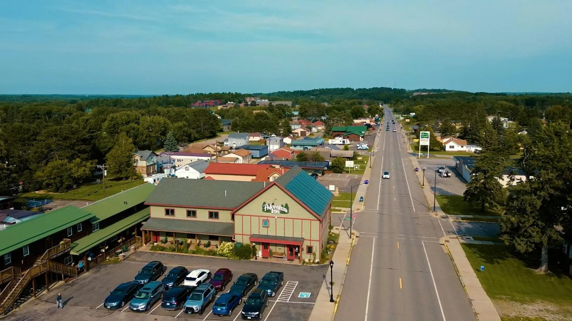 Property building in Adventure Inn