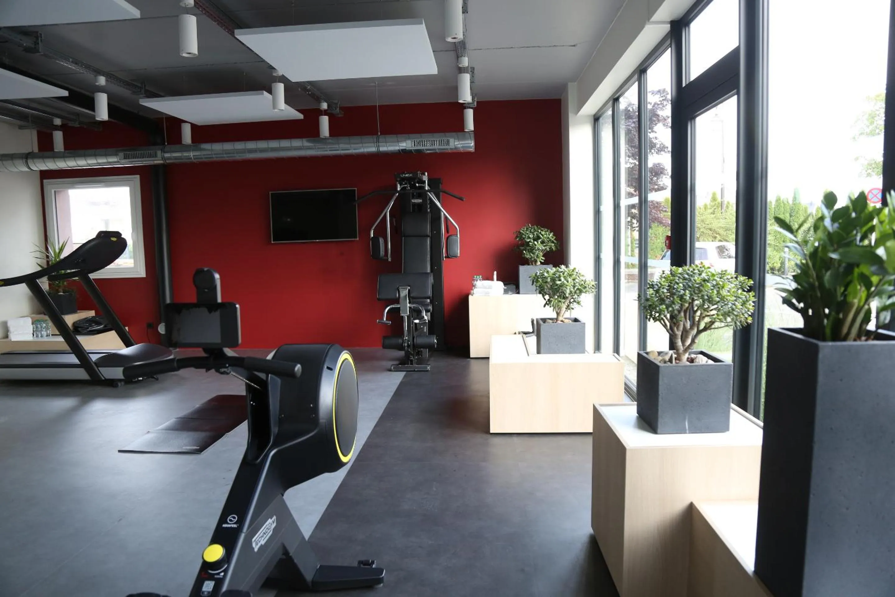 Fitness centre/facilities in ibis Styles Bâle-Mulhouse Aéroport
