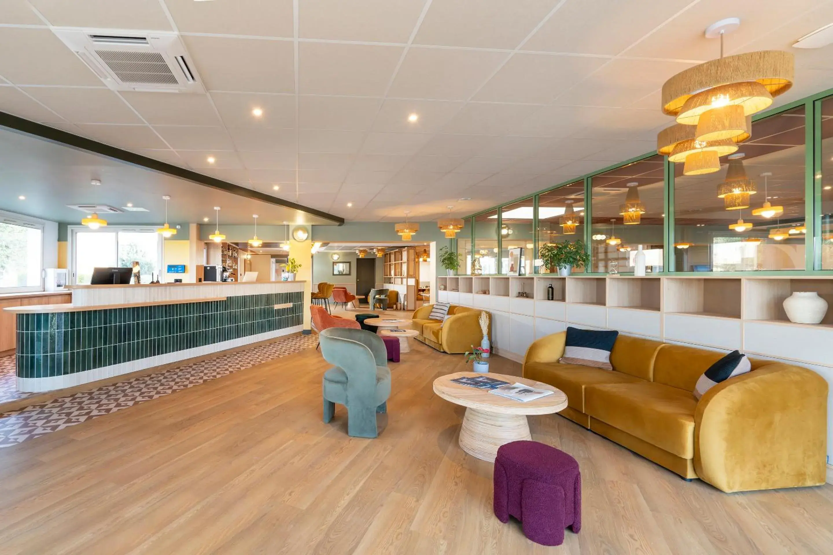 Lobby or reception in Sure Hotel by Best Western Caen Memorial Lobby or reception in Sure Hotel by Best Western Caen Memorial