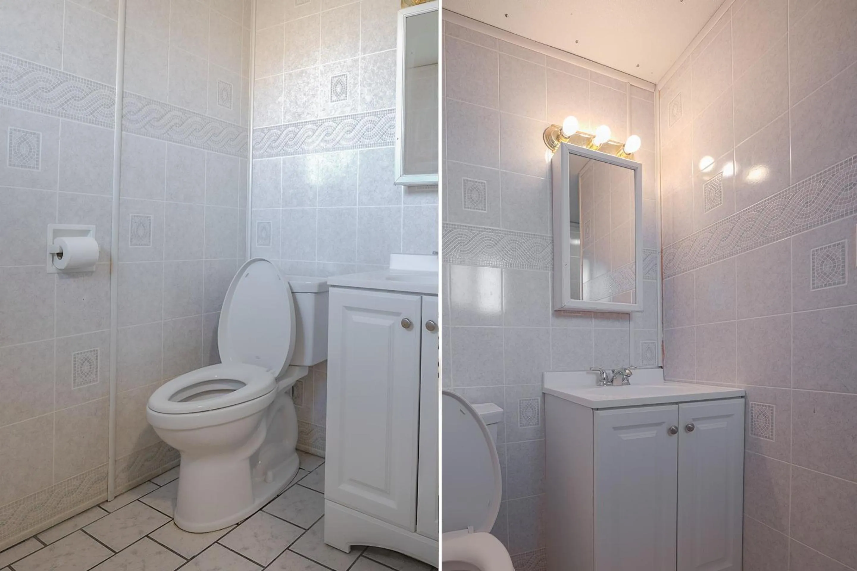 Bathroom in OYO Hotel Portland OR near Airport