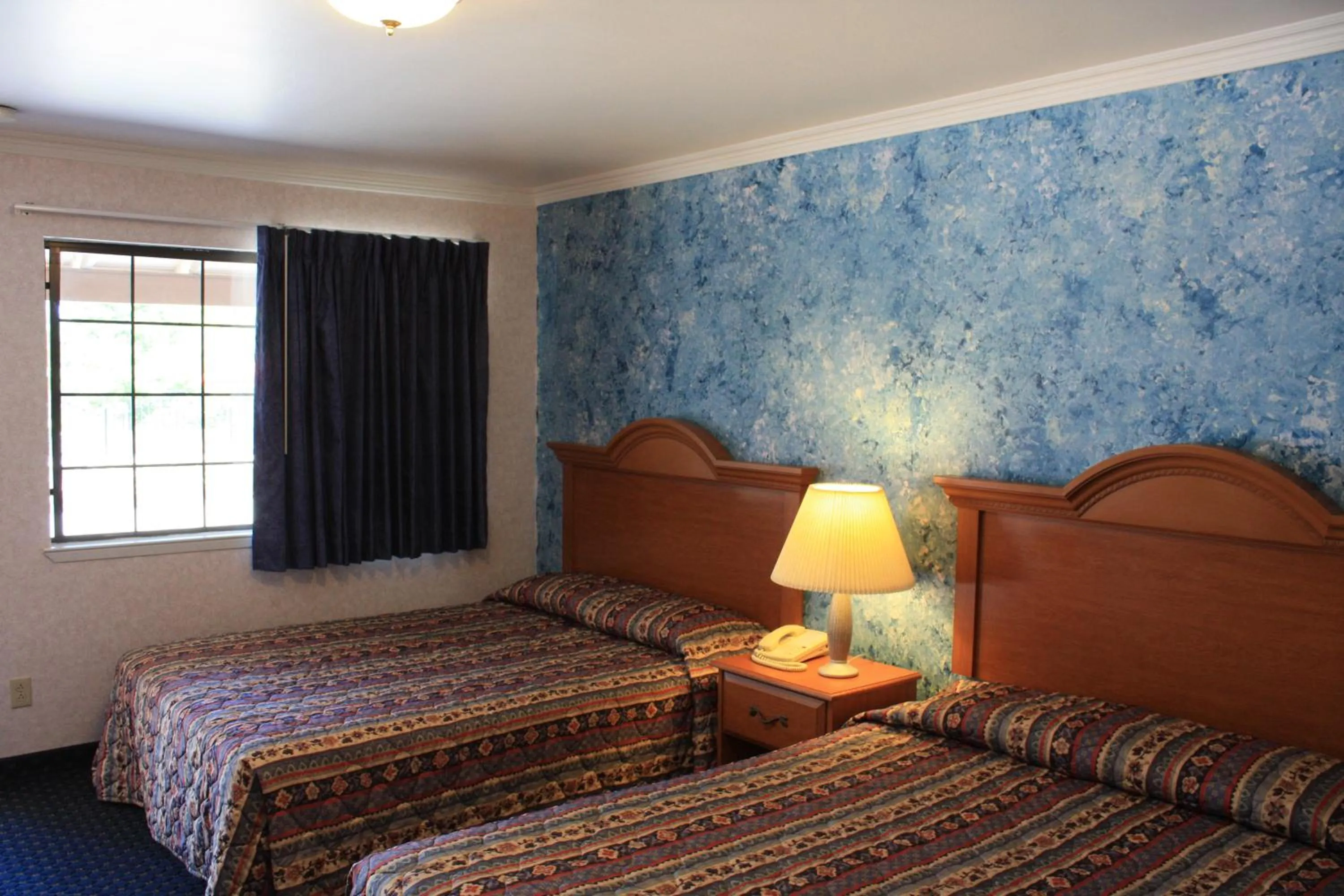 Day, Bed in Mother Lode Motel