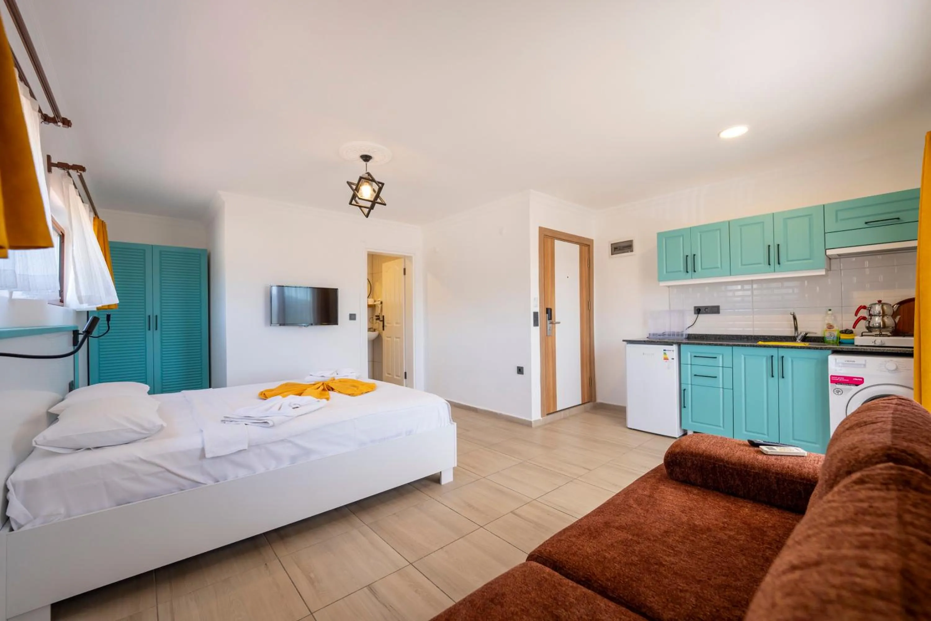 Bed in Ankakyaka Apart Hotel