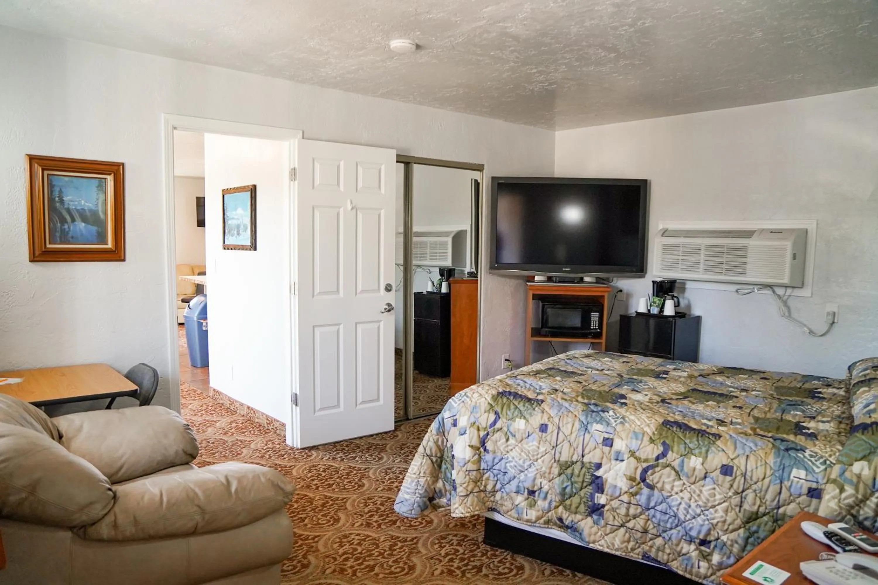 Bed in Swiss Holiday Lodge