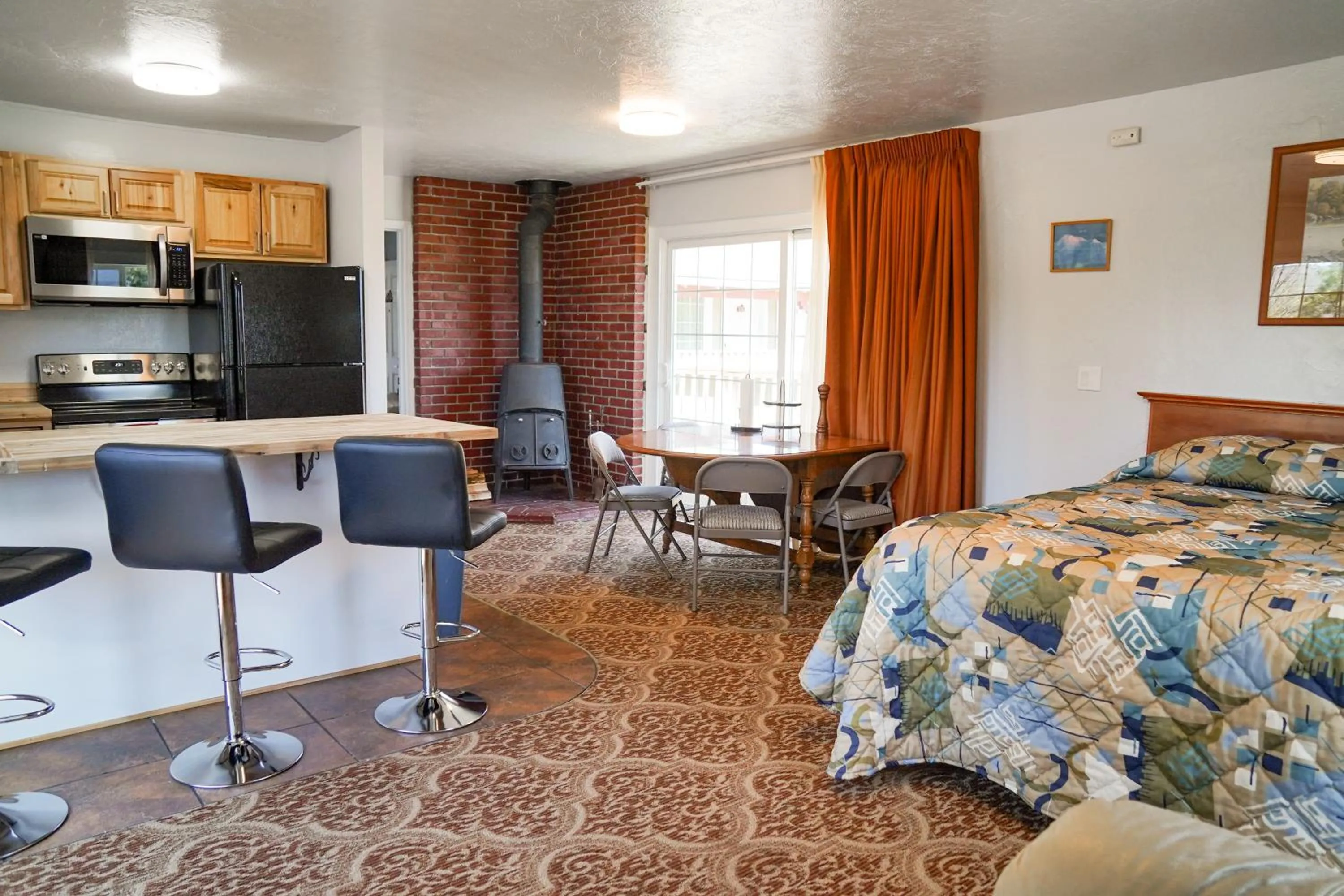 Bed in Swiss Holiday Lodge