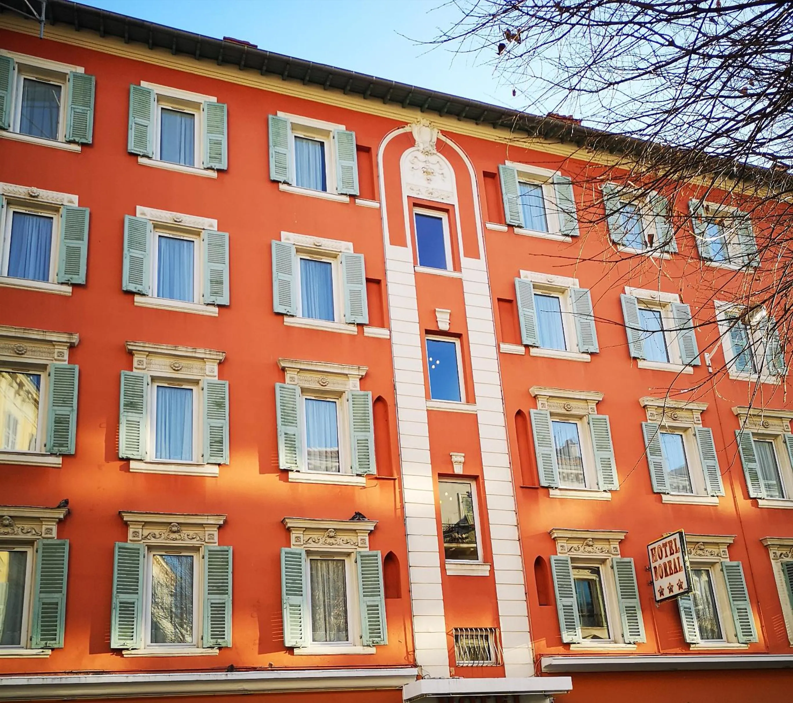 Property building in Hotel Boréal Nice