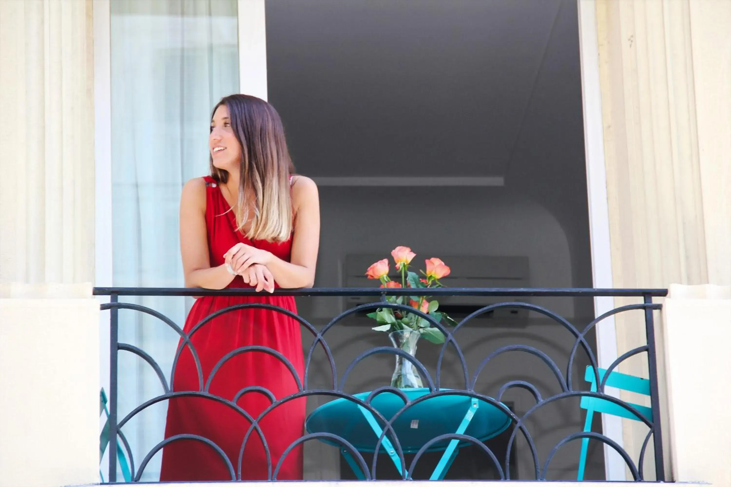 Balcony/Terrace in Hotel Boréal Nice