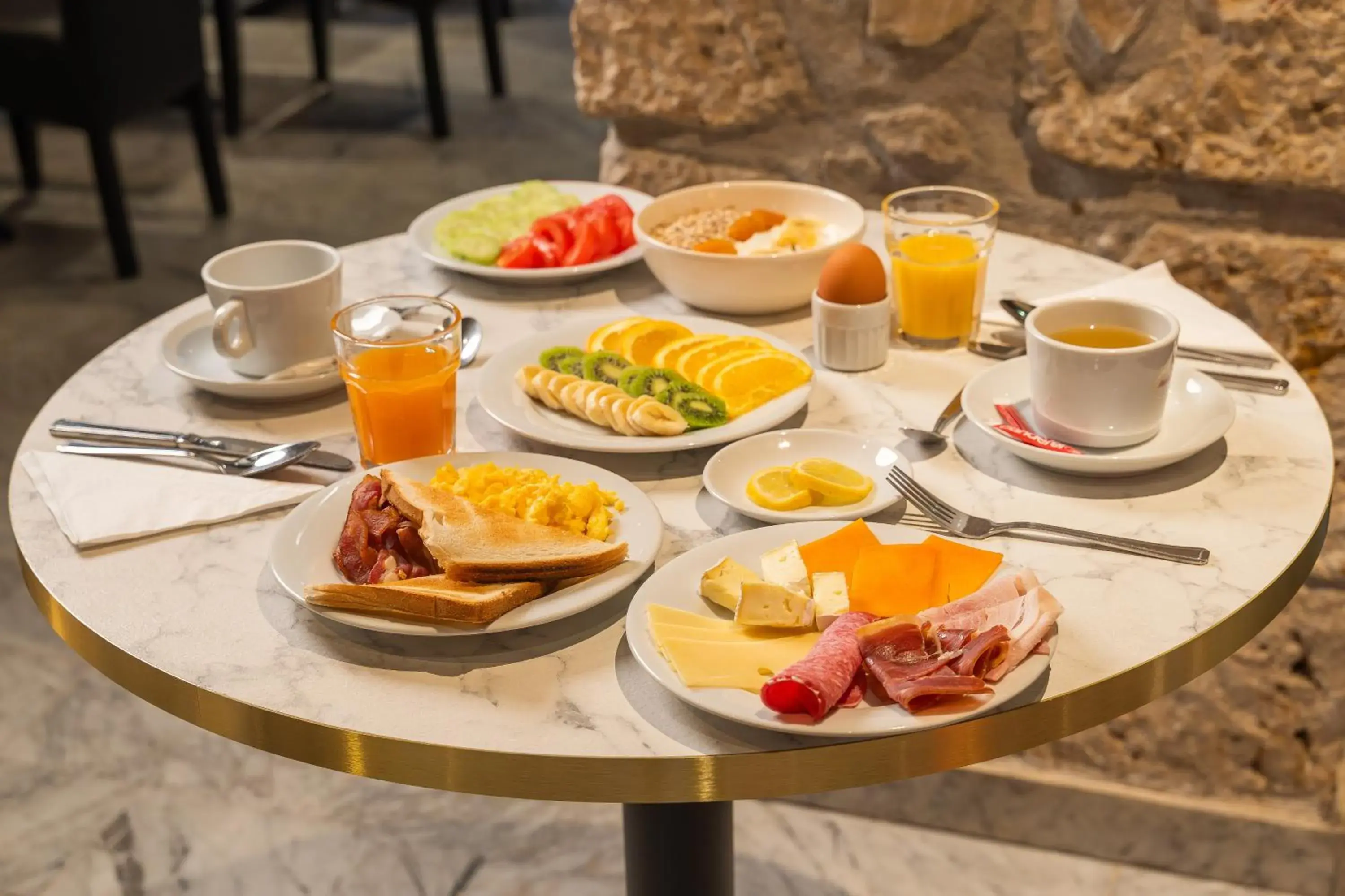 Breakfast in Hotel Boréal Nice