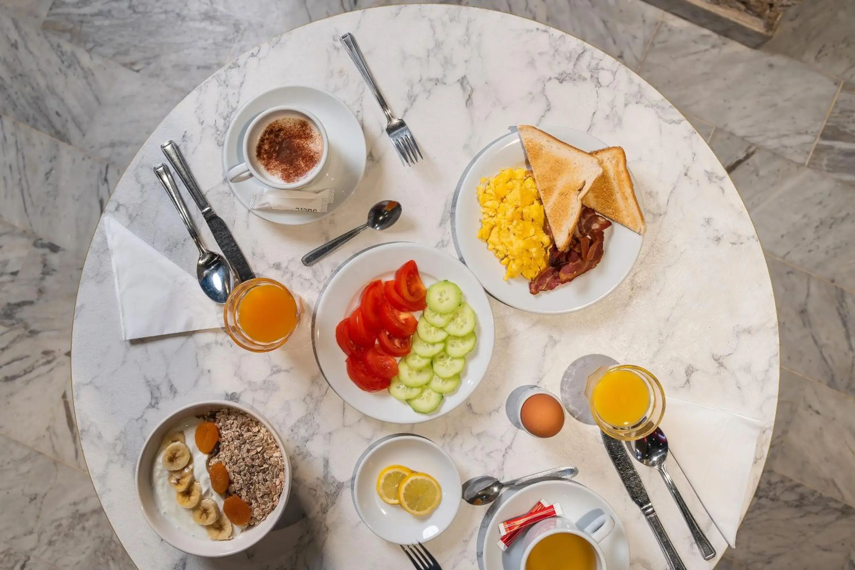 Breakfast in Hotel Boréal Nice