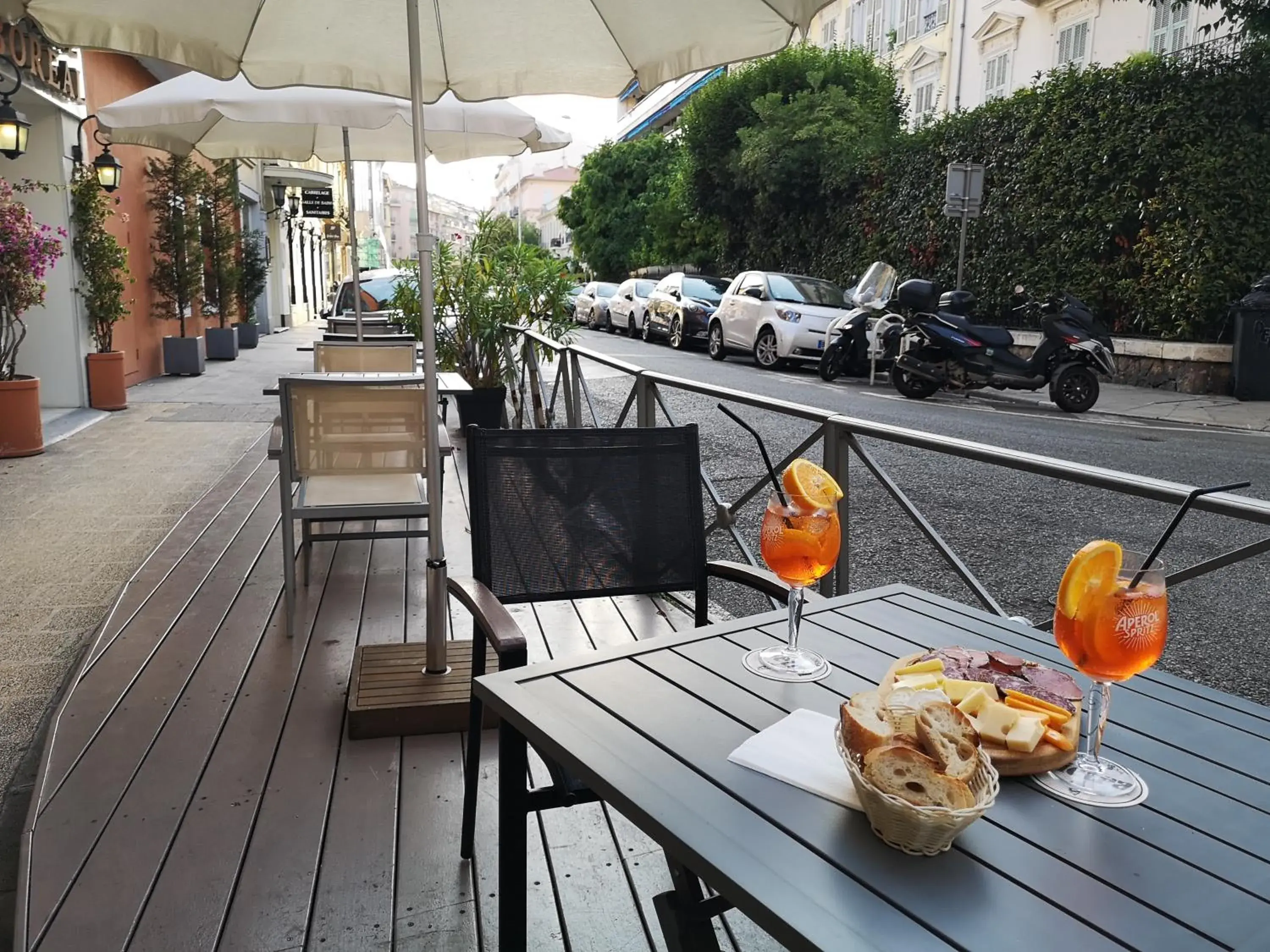 Balcony/Terrace in Hotel Boréal Nice