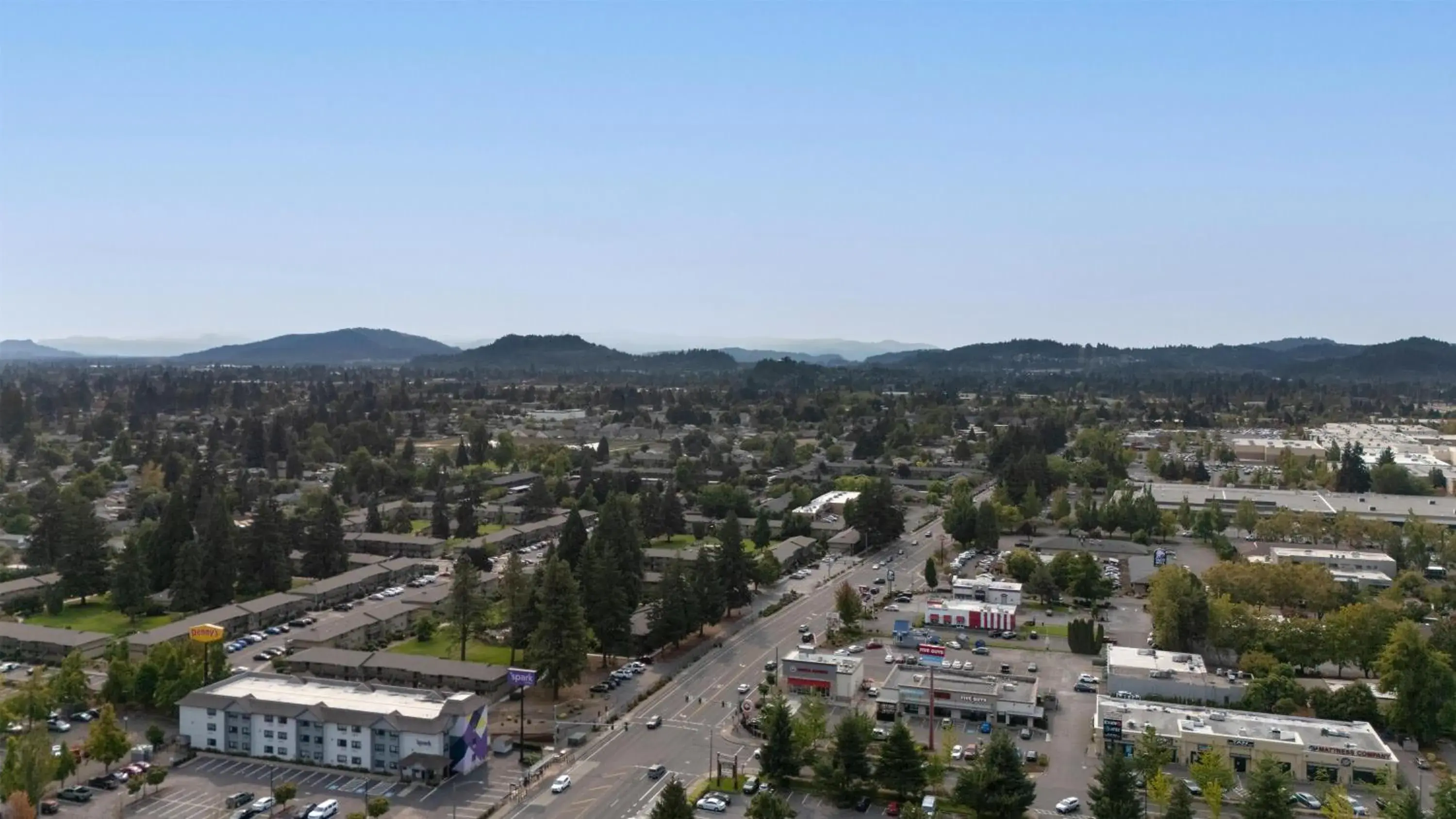 Bird's eye view in Spark by Hilton Springfield Eugene Bird's eye view in Spark by Hilton Springfield Eugene