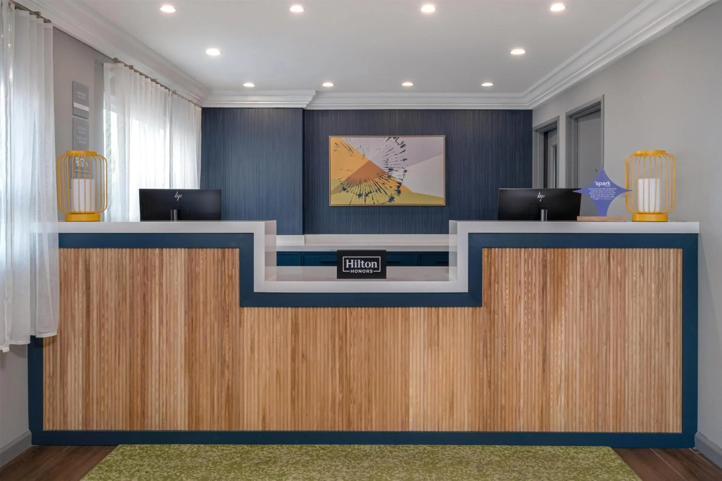 Lobby or reception in Spark by Hilton Springfield Eugene Lobby or reception in Spark by Hilton Springfield Eugene