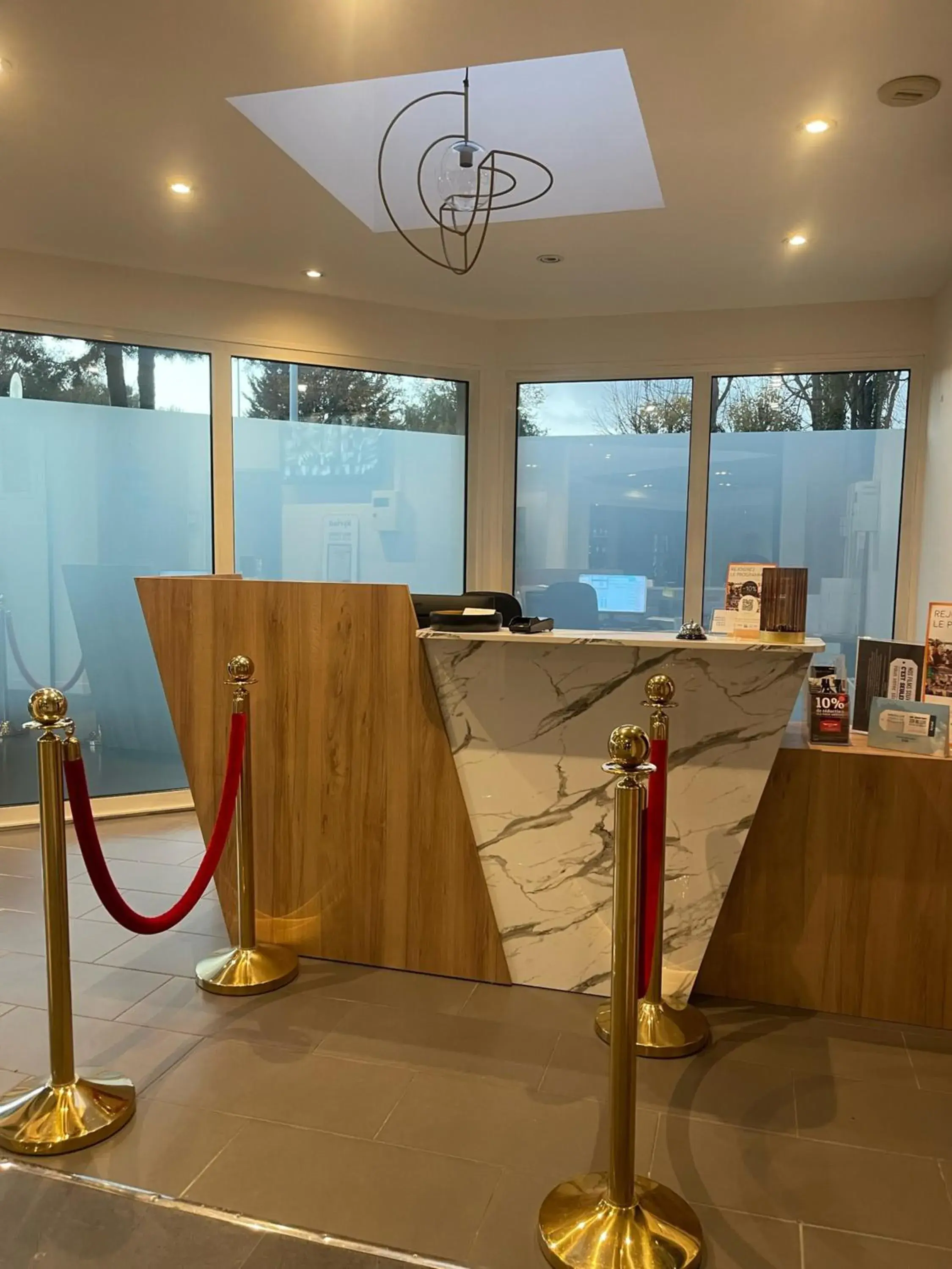 Lobby or reception in Kyriad Saint Fargeau Ponthierry - Apollonia Lobby or reception in Kyriad Saint Fargeau Ponthierry - Apollonia