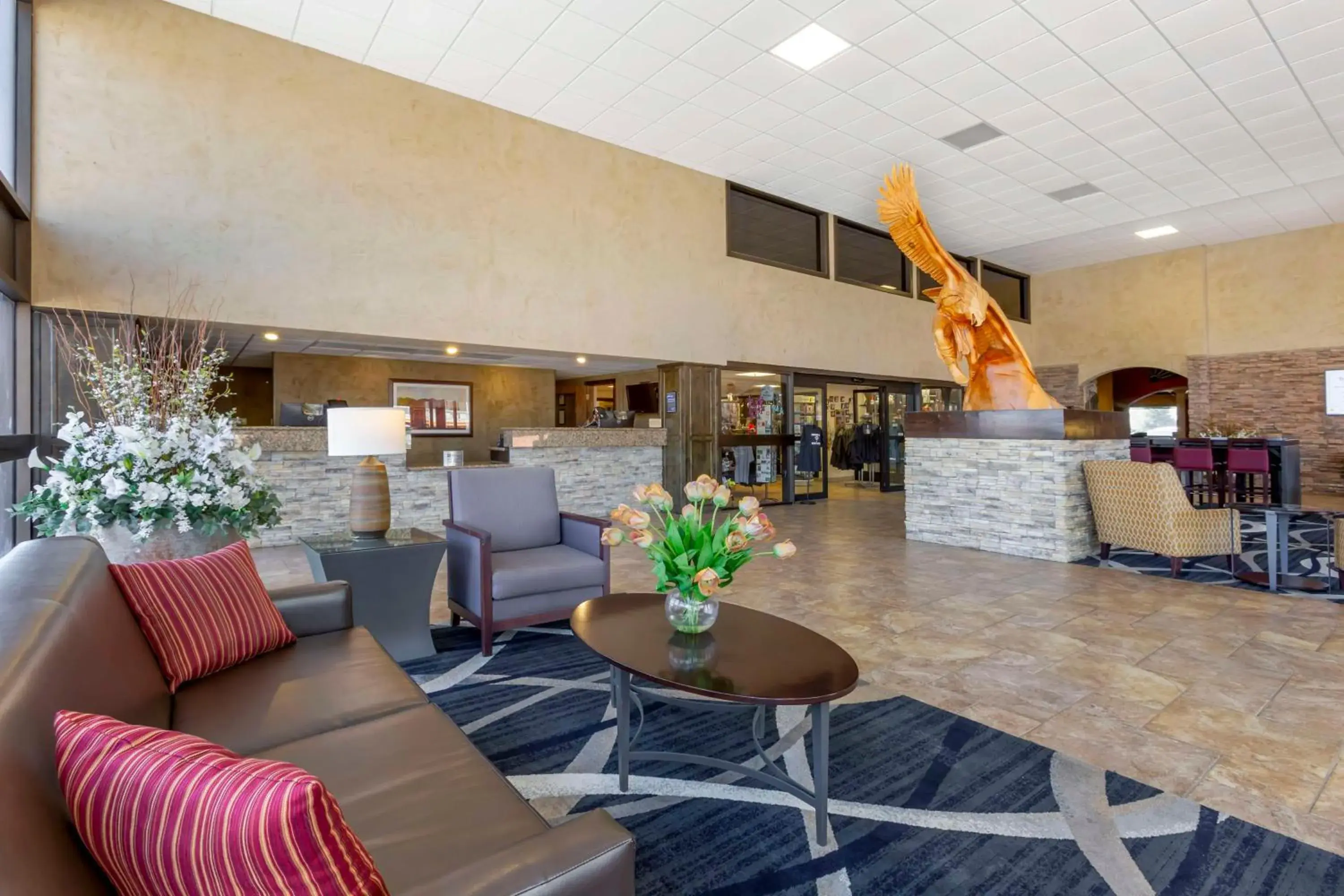 Lobby or reception in Best Western Plus Raton Hotel Lobby or reception in Best Western Plus Raton Hotel