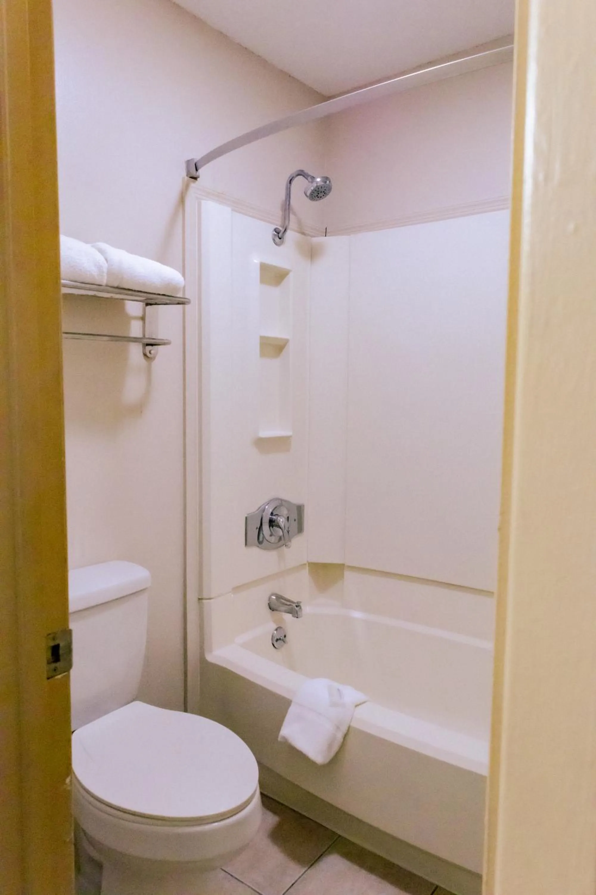 Shower in Motel 6 Nacogdoches, TX