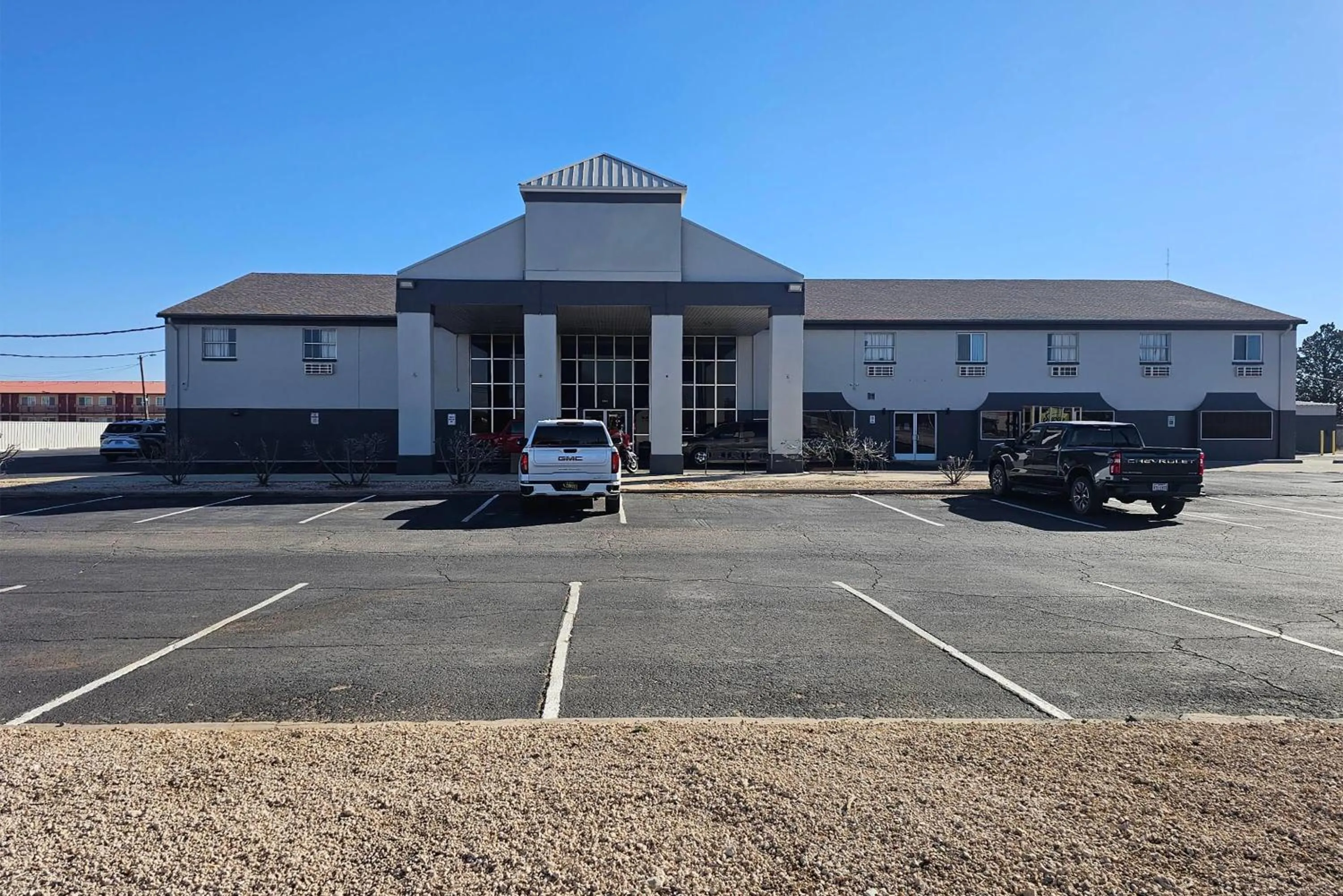 Property building in Super 8 by Wyndham Hobbs