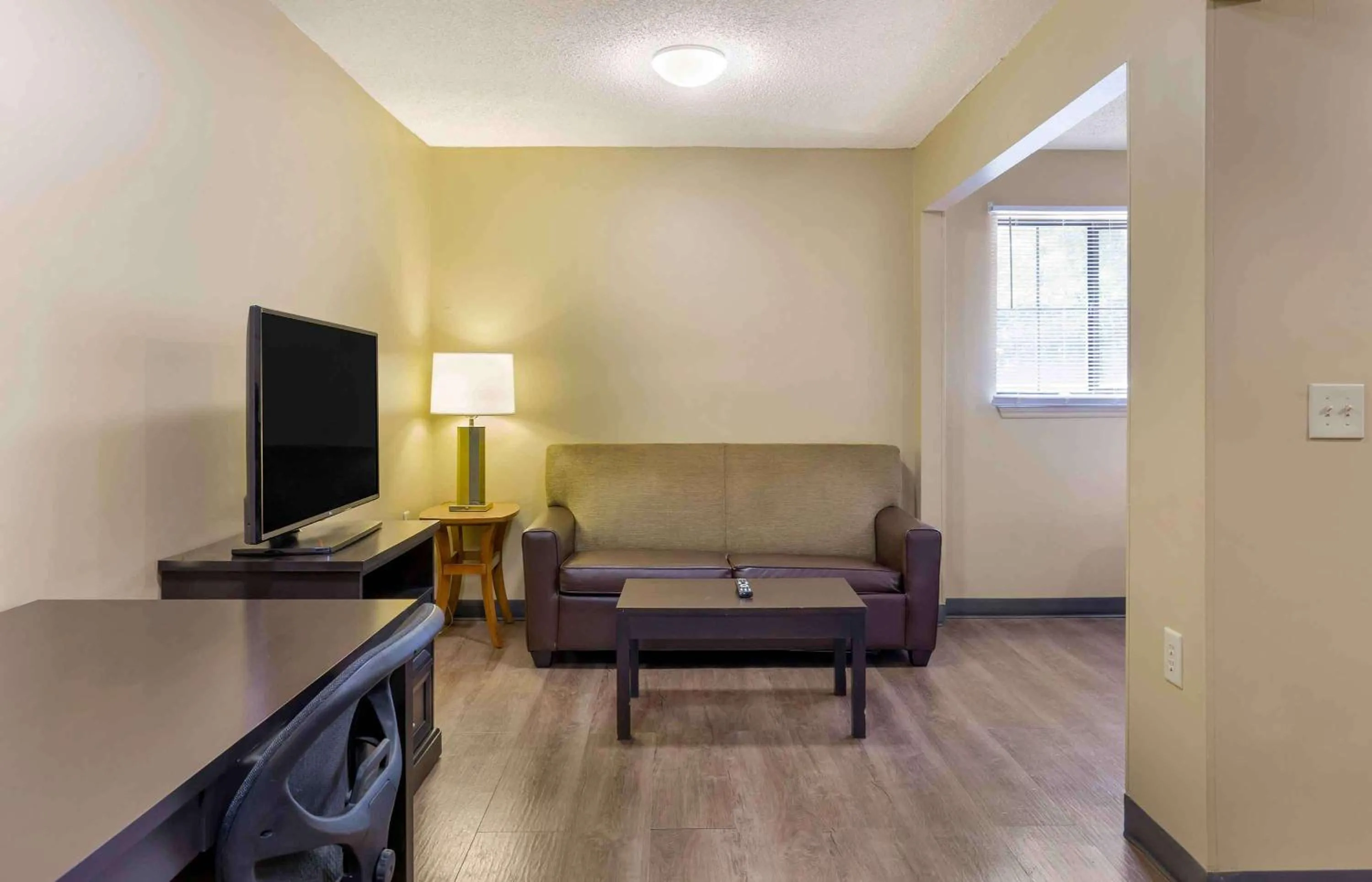 Bedroom in Extended Stay America Suites - Raleigh - Cary - Harrison Ave