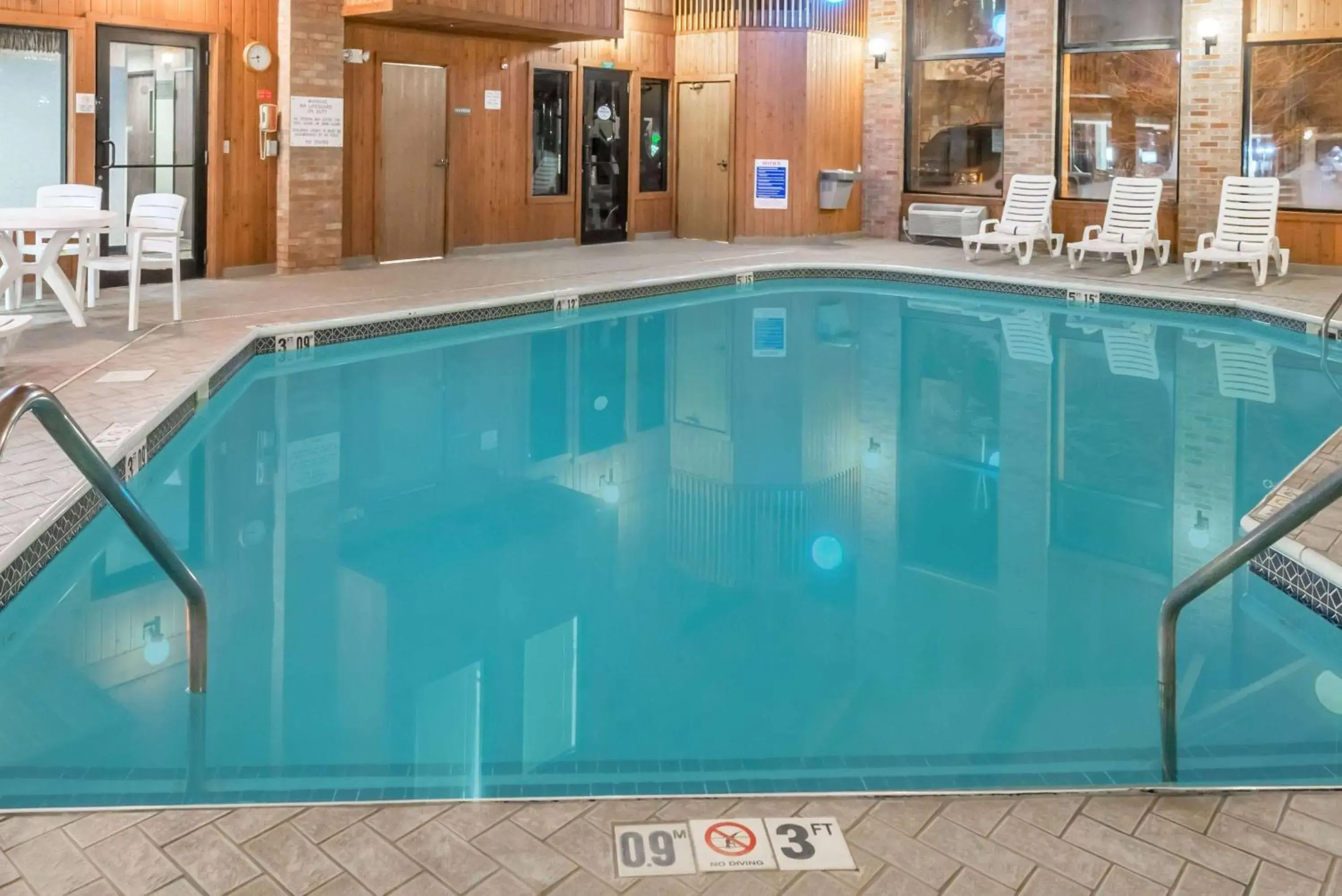 Pool view in Baymont by Wyndham Cambridge Pool view in Baymont by Wyndham Cambridge