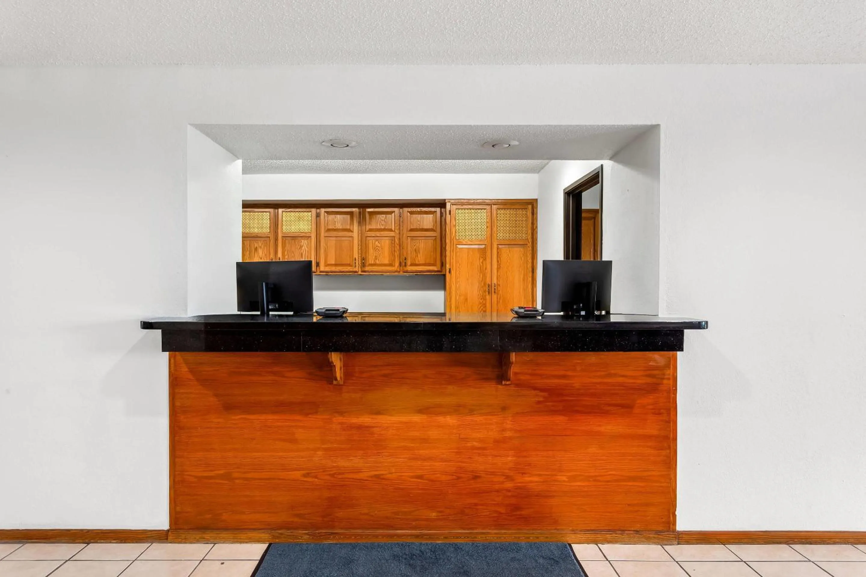 Lobby or reception in Quality Inn & Suites Howe - Sturgis