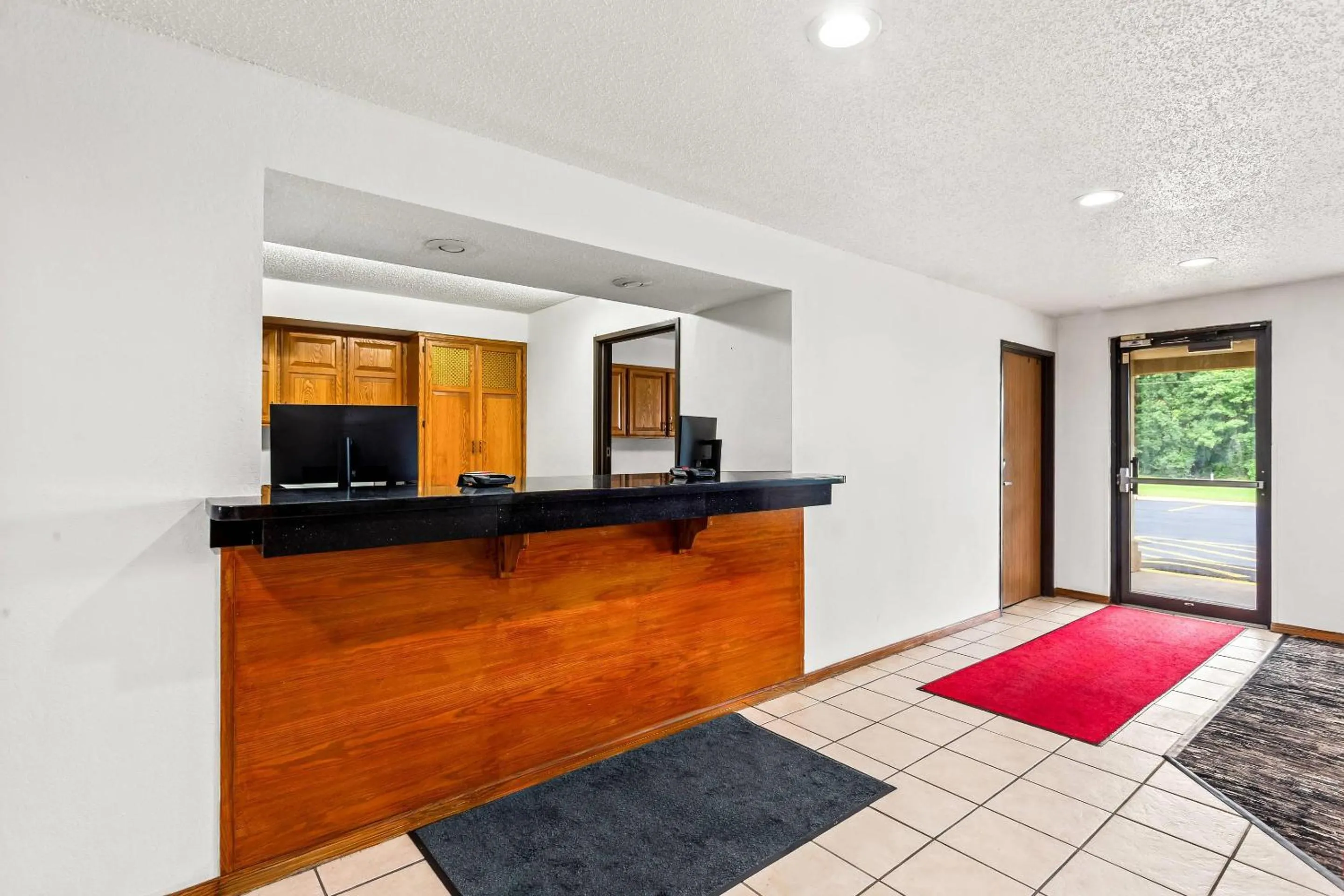 Lobby or reception in Quality Inn & Suites Howe - Sturgis