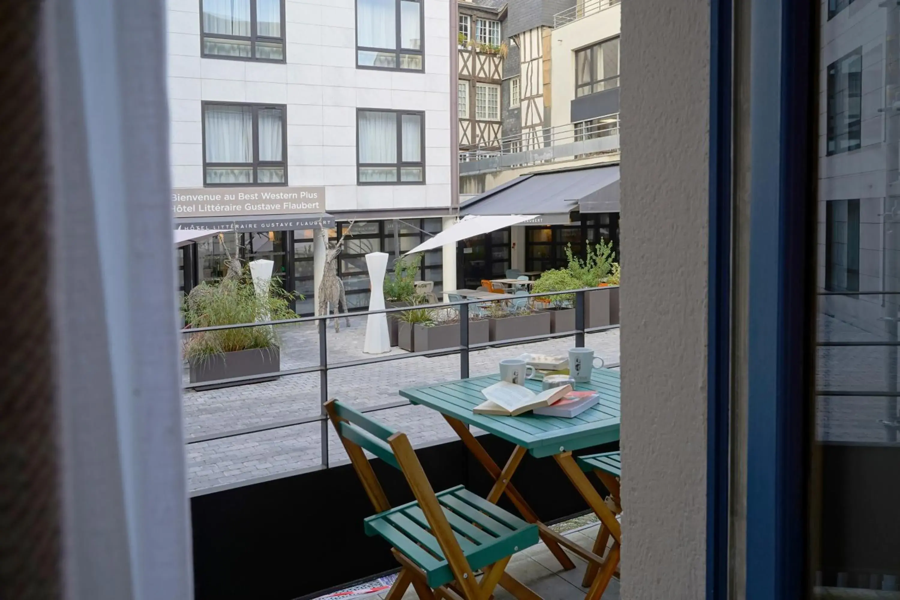 View (from property/room) in Hôtel Littéraire Gustave Flaubert, BW Signature Collection View (from property/room) in Hôtel Littéraire Gustave Flaubert, BW Signature Collection