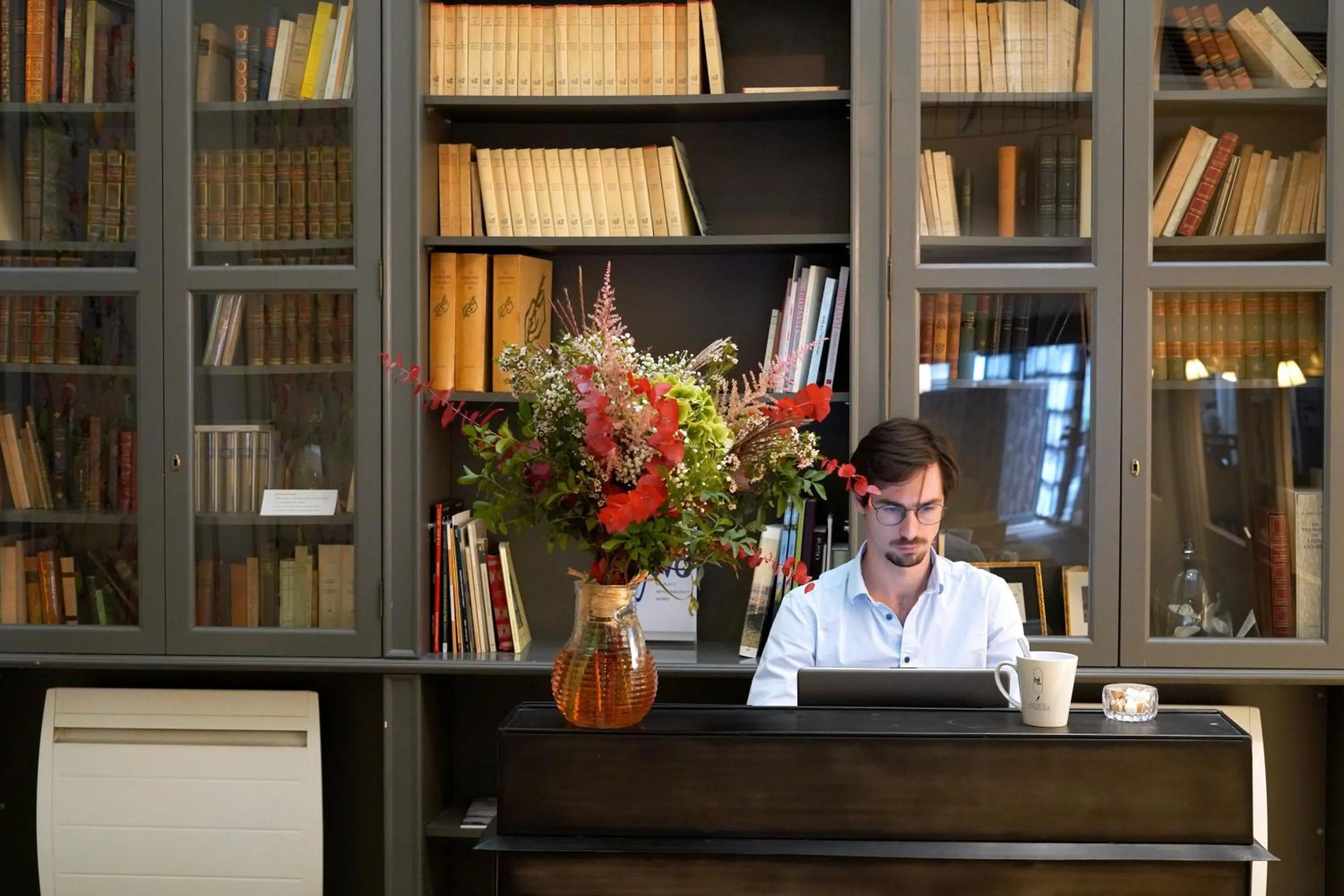 Living room in Hôtel Littéraire Gustave Flaubert, BW Signature Collection