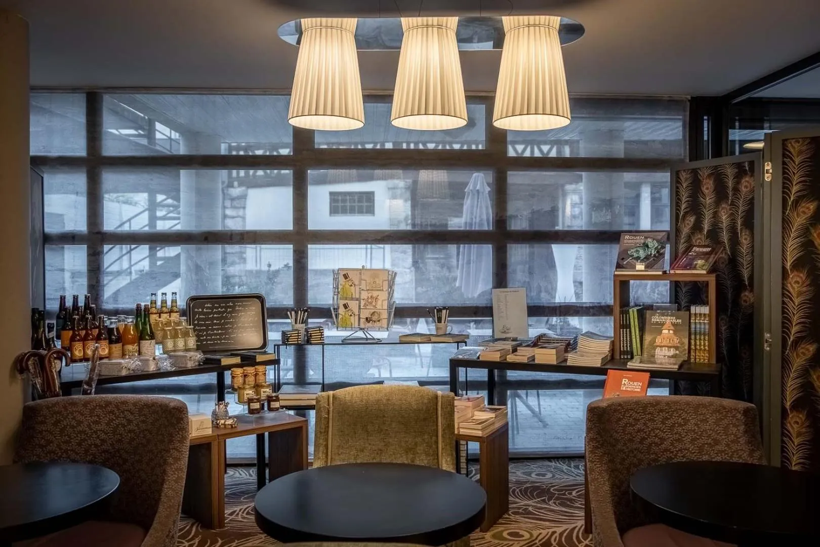 Living room in Hôtel Littéraire Gustave Flaubert, BW Signature Collection