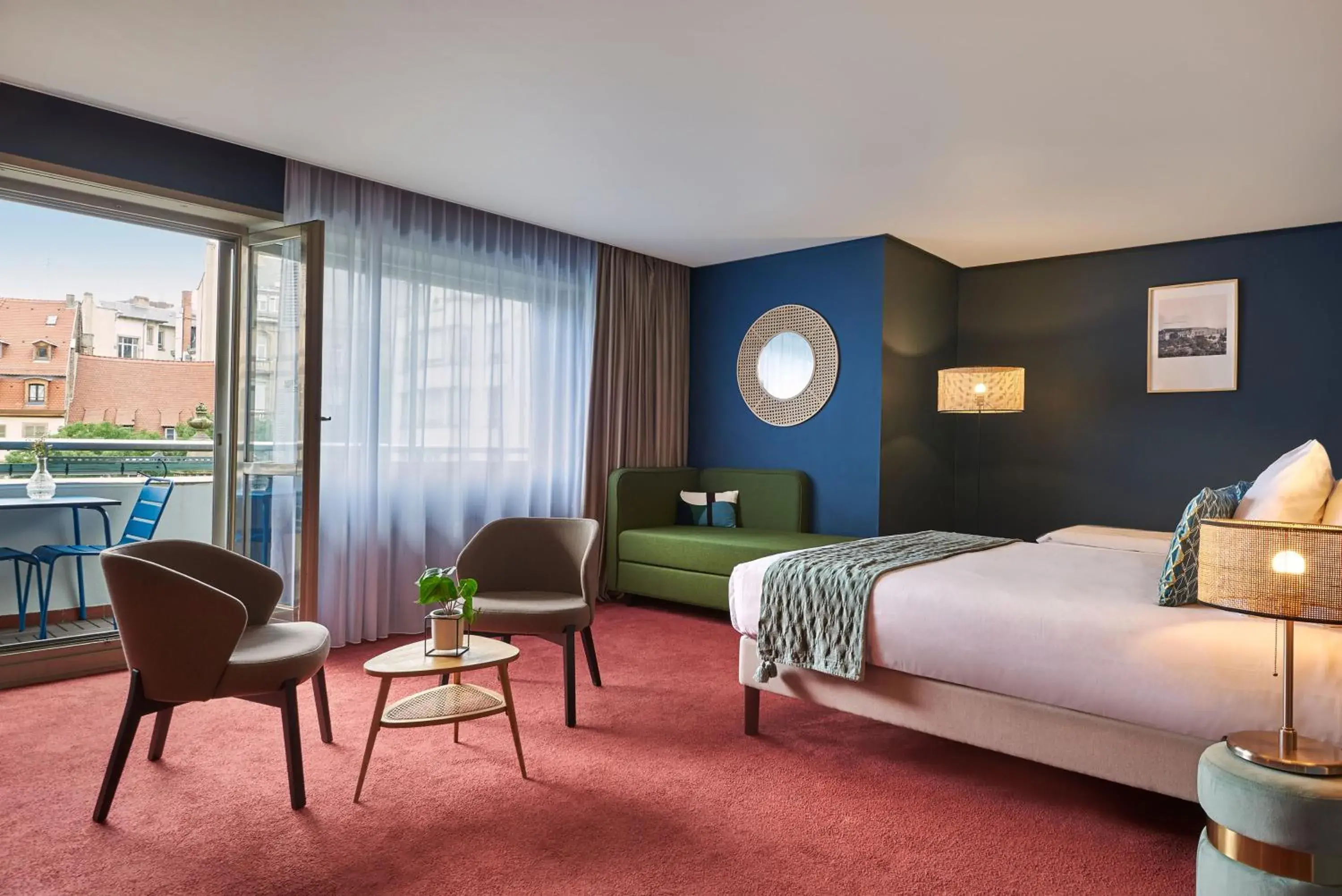 Bed in Hotel Kaijoo by HappyCulture Bed in Hotel Kaijoo by HappyCulture