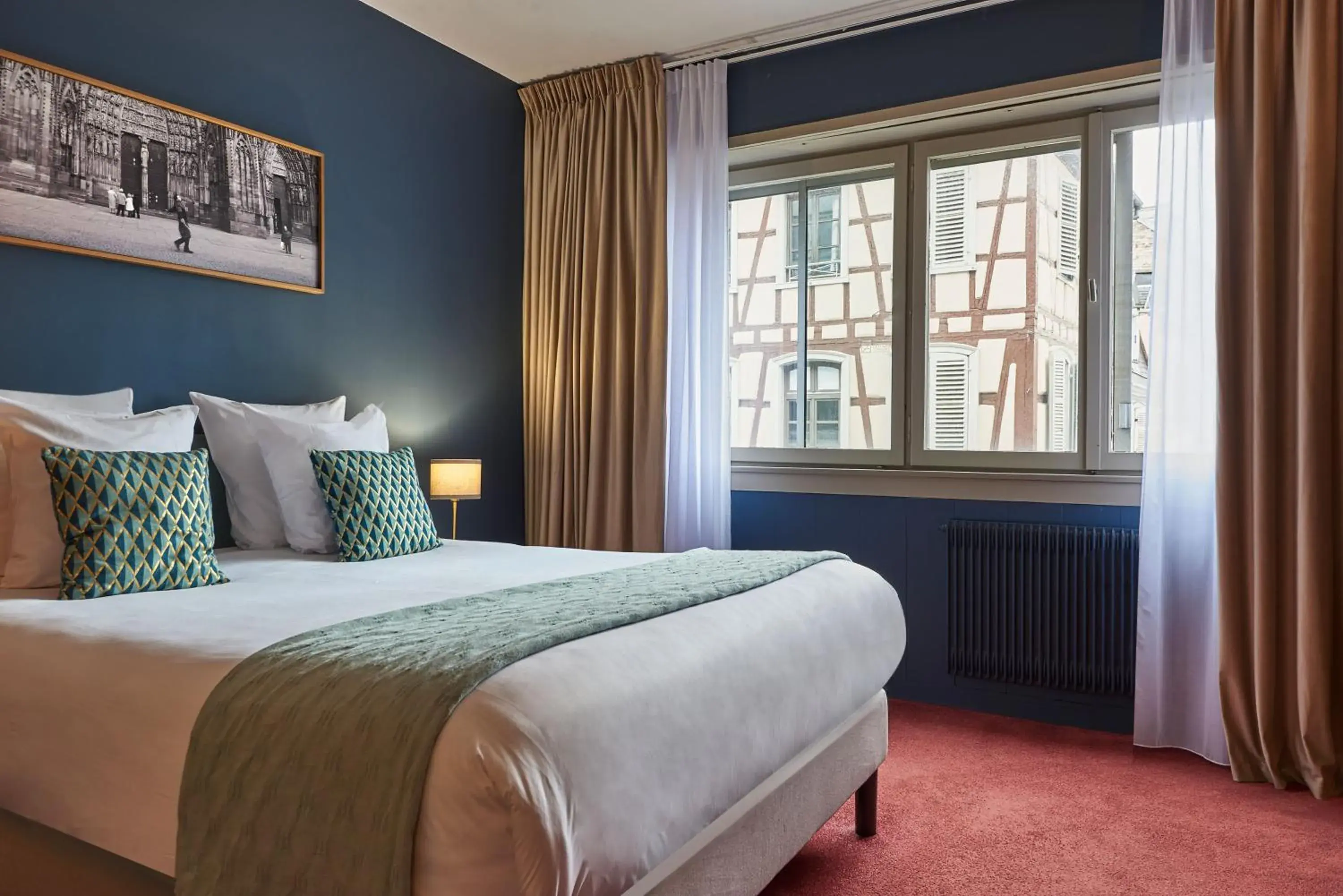 Bed in Hotel Kaijoo by HappyCulture Bed in Hotel Kaijoo by HappyCulture