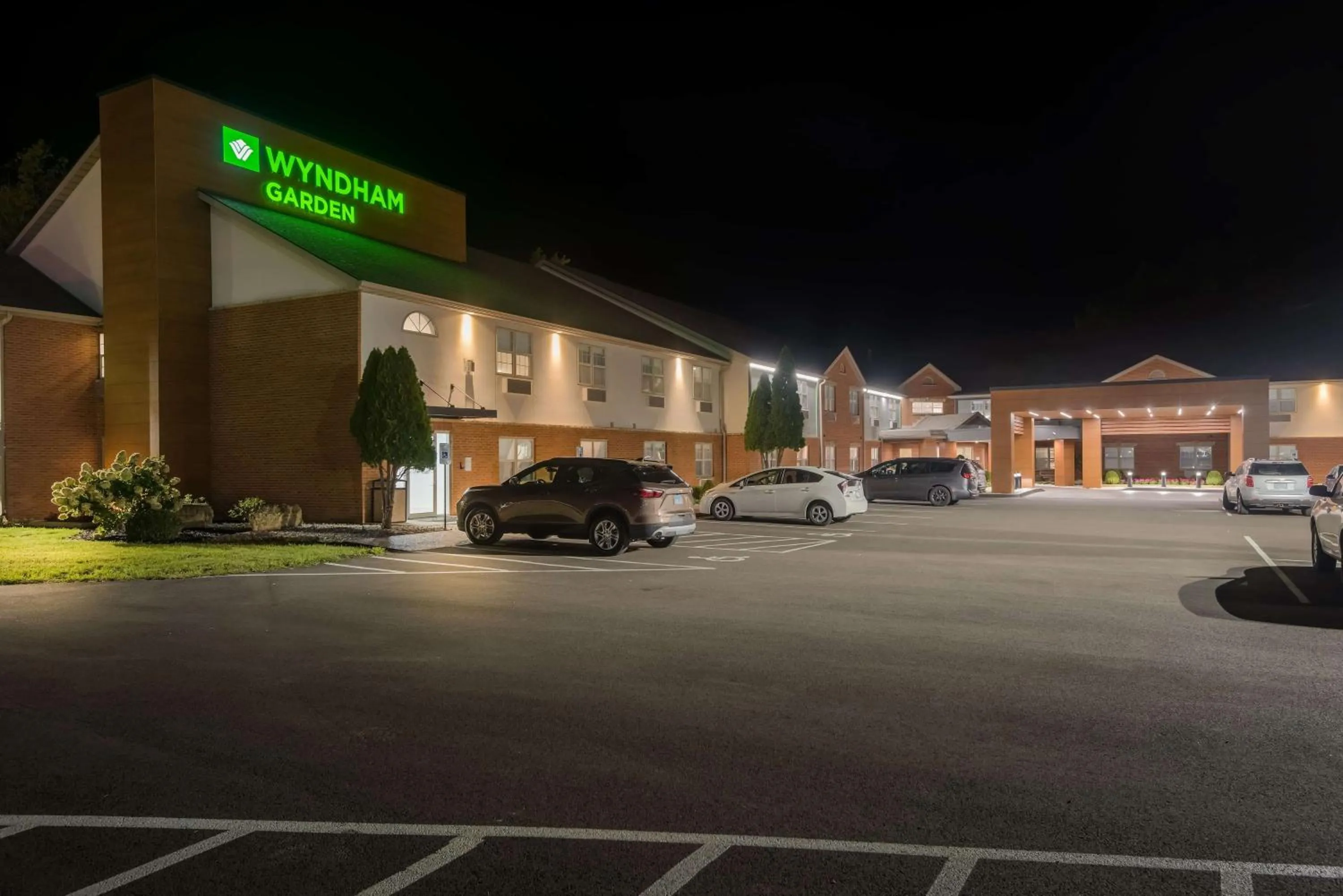 Property building in Wyndham Garden Galena Hotel & Day Spa