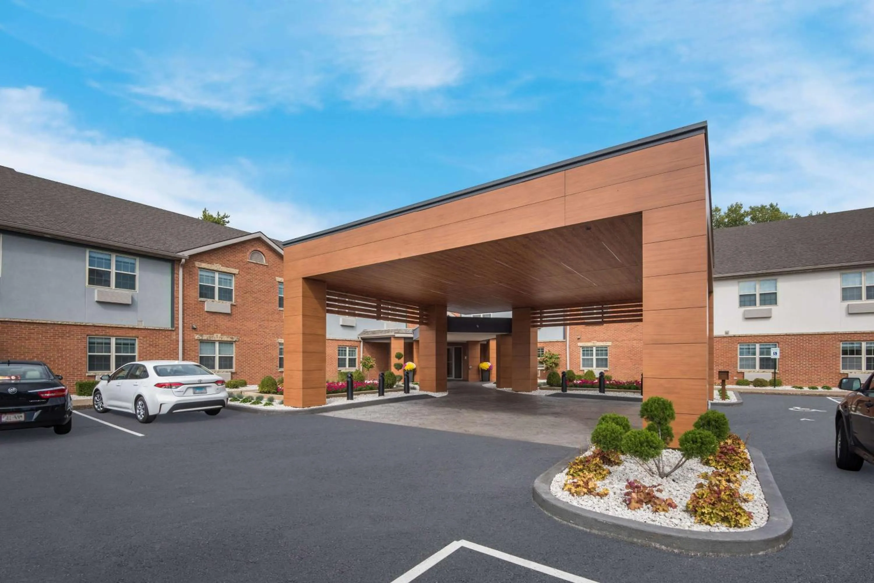 Property building in Wyndham Garden Galena Hotel & Day Spa