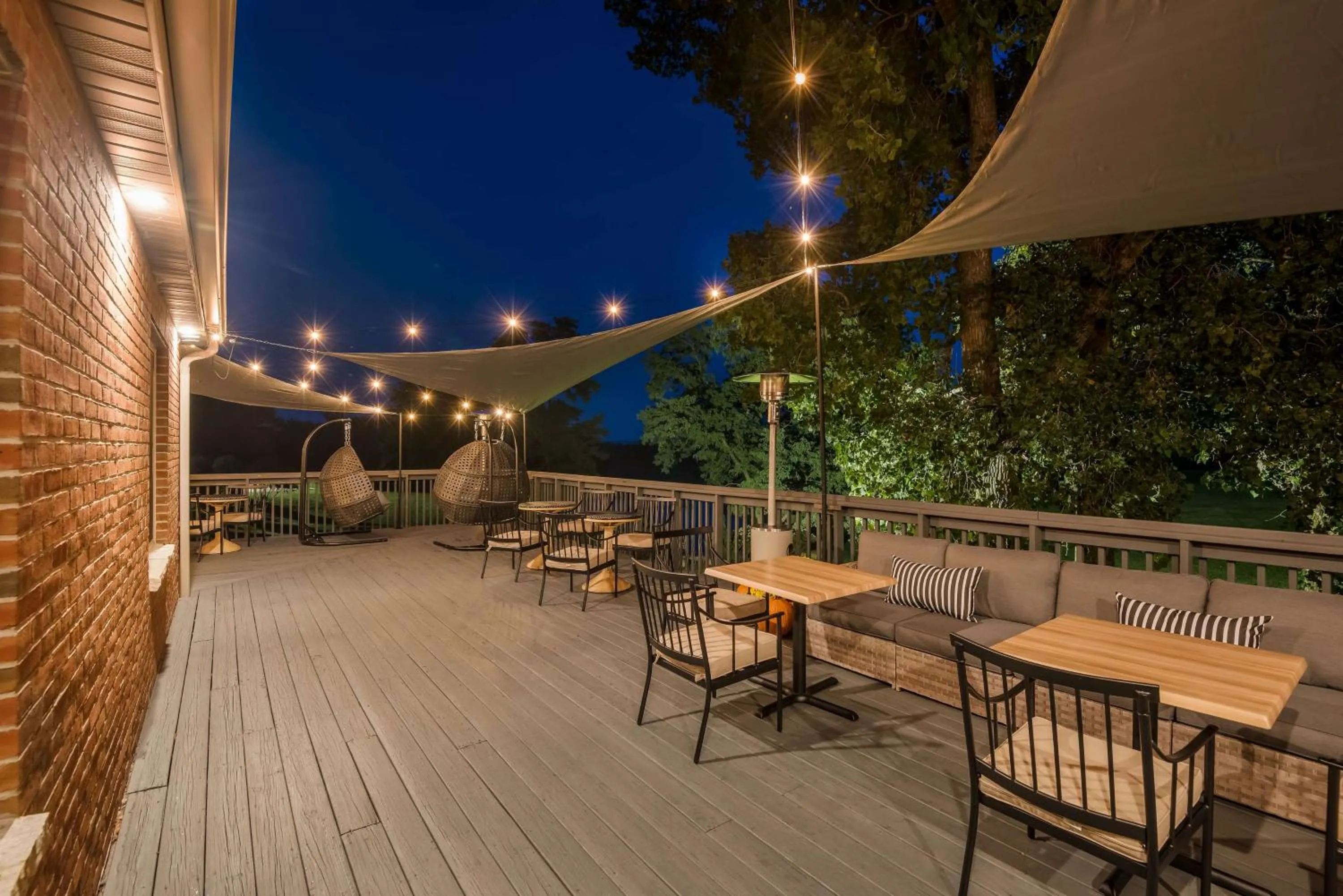 Balcony/Terrace in Wyndham Garden Galena Hotel & Day Spa