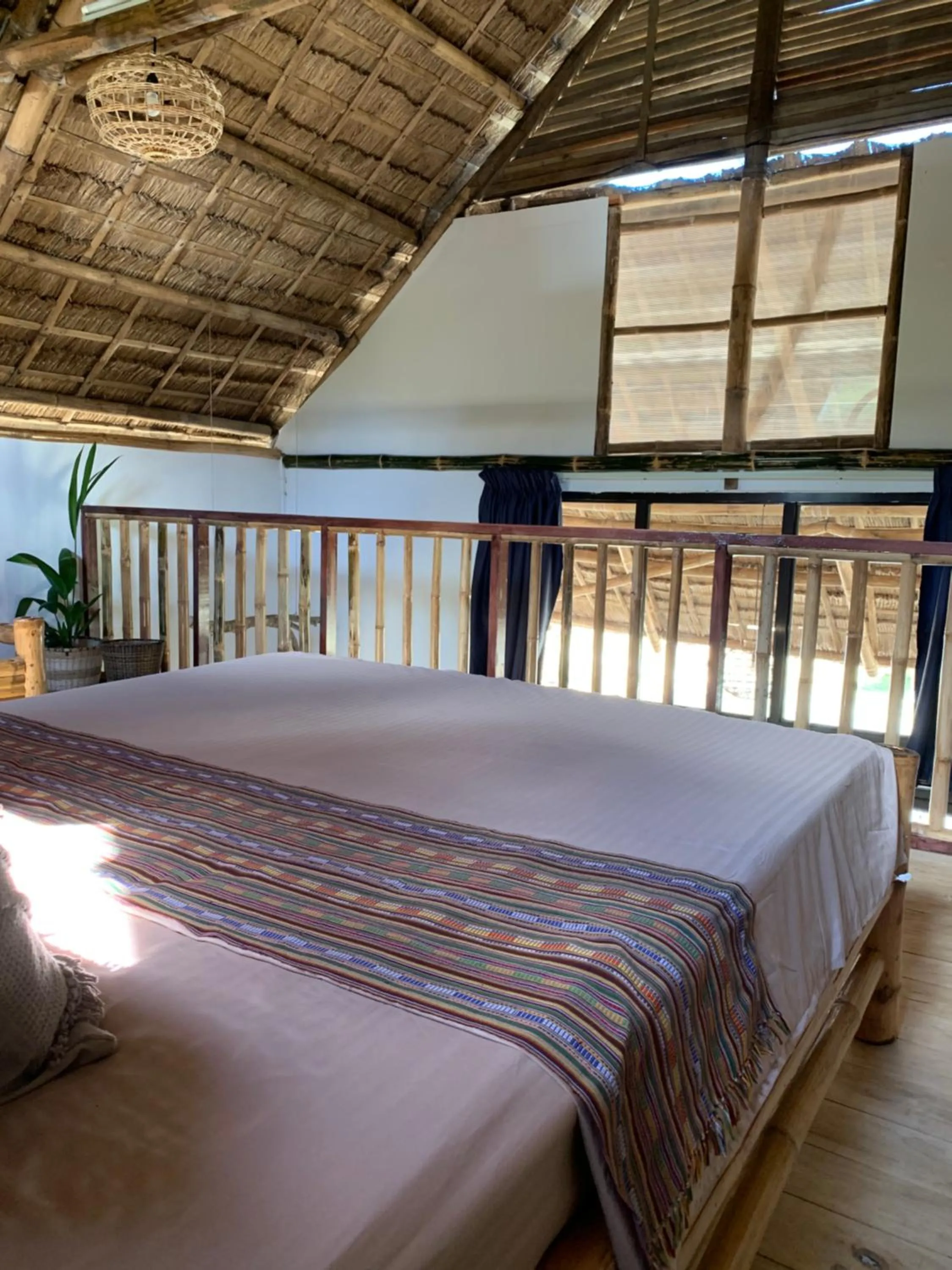 Bed in Three Little Birds Resort