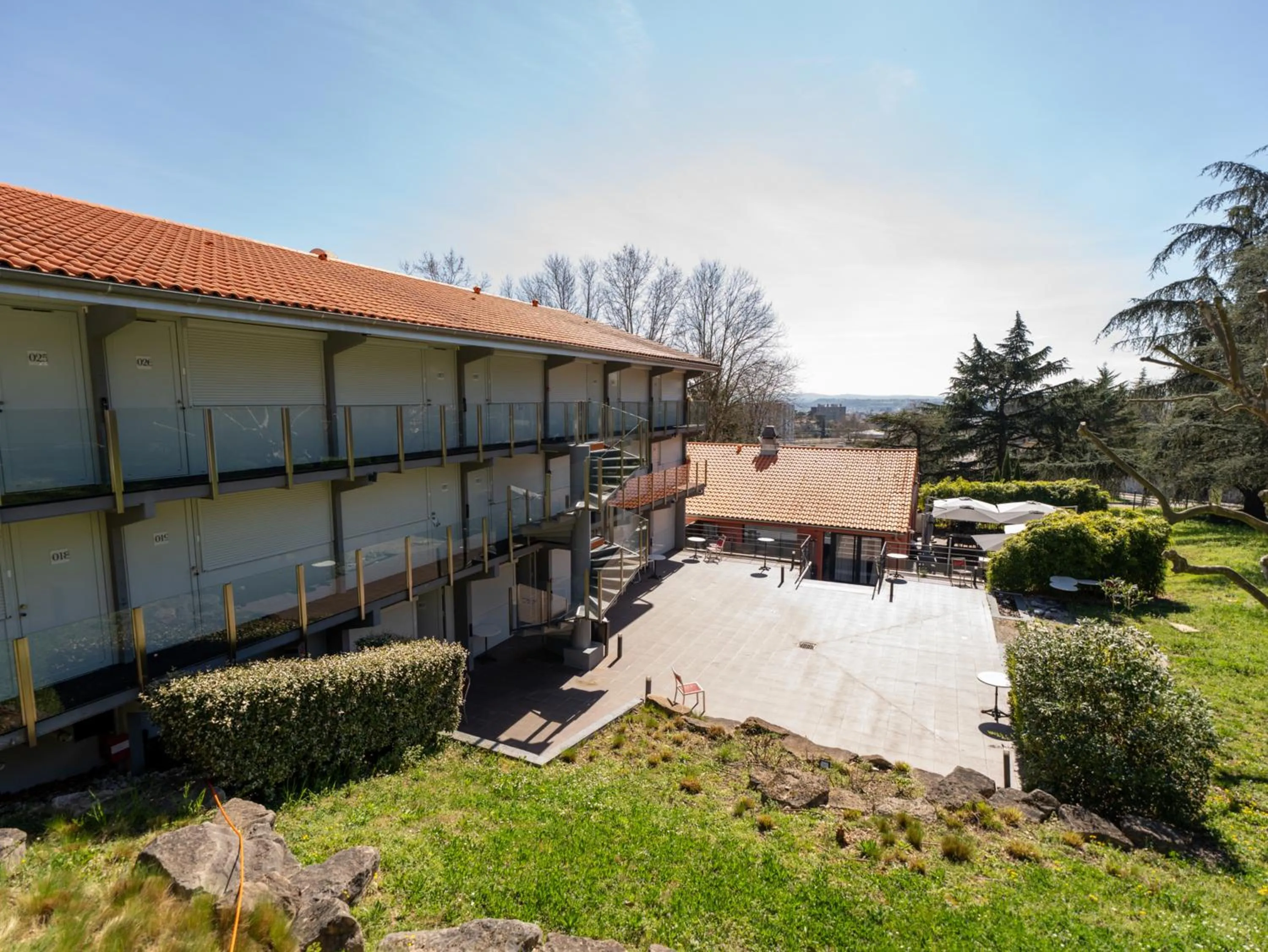 View (from property/room) in Kyriad Lyon Sud Sainte Foy