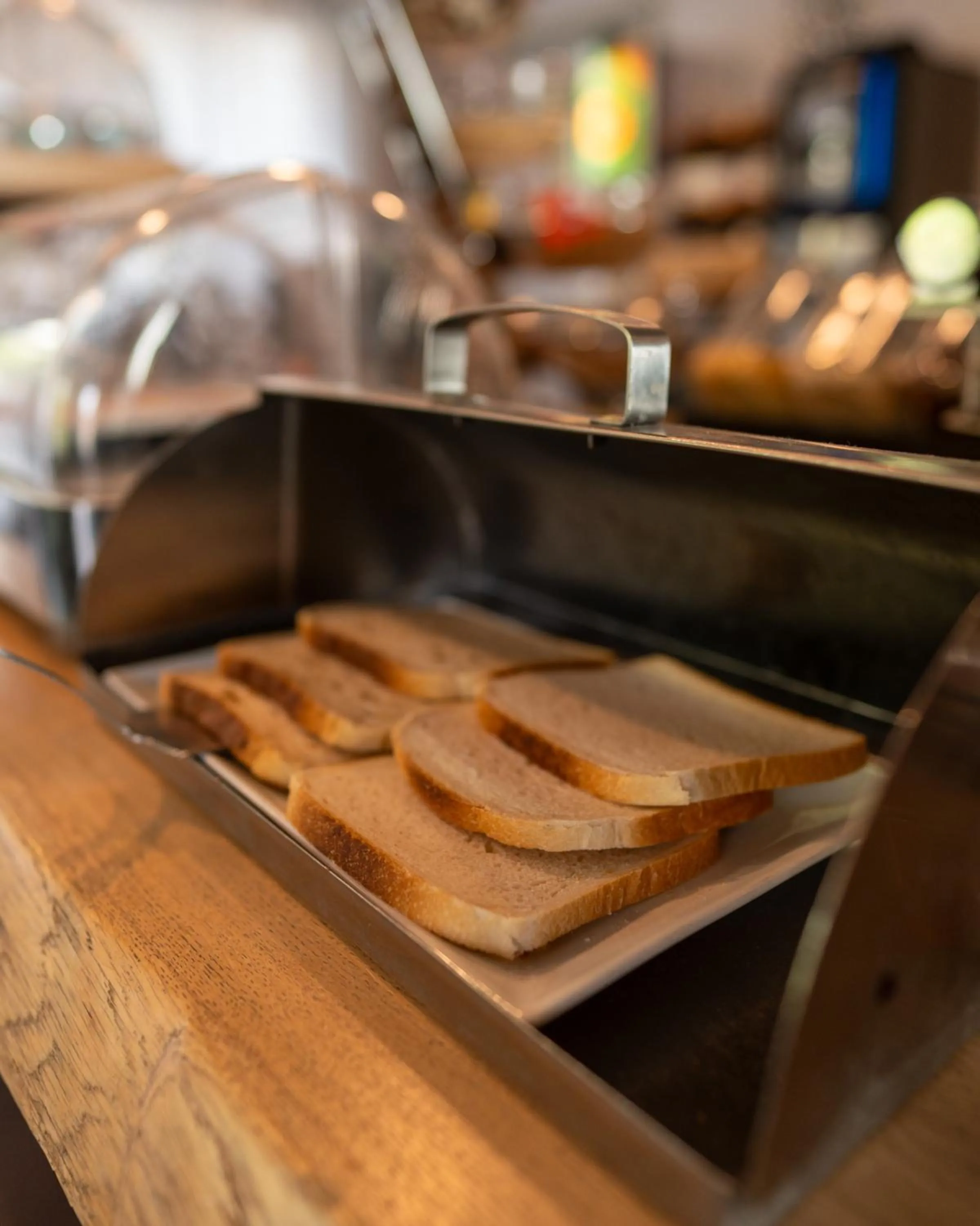 Buffet breakfast in Kyriad Lyon Sud Sainte Foy