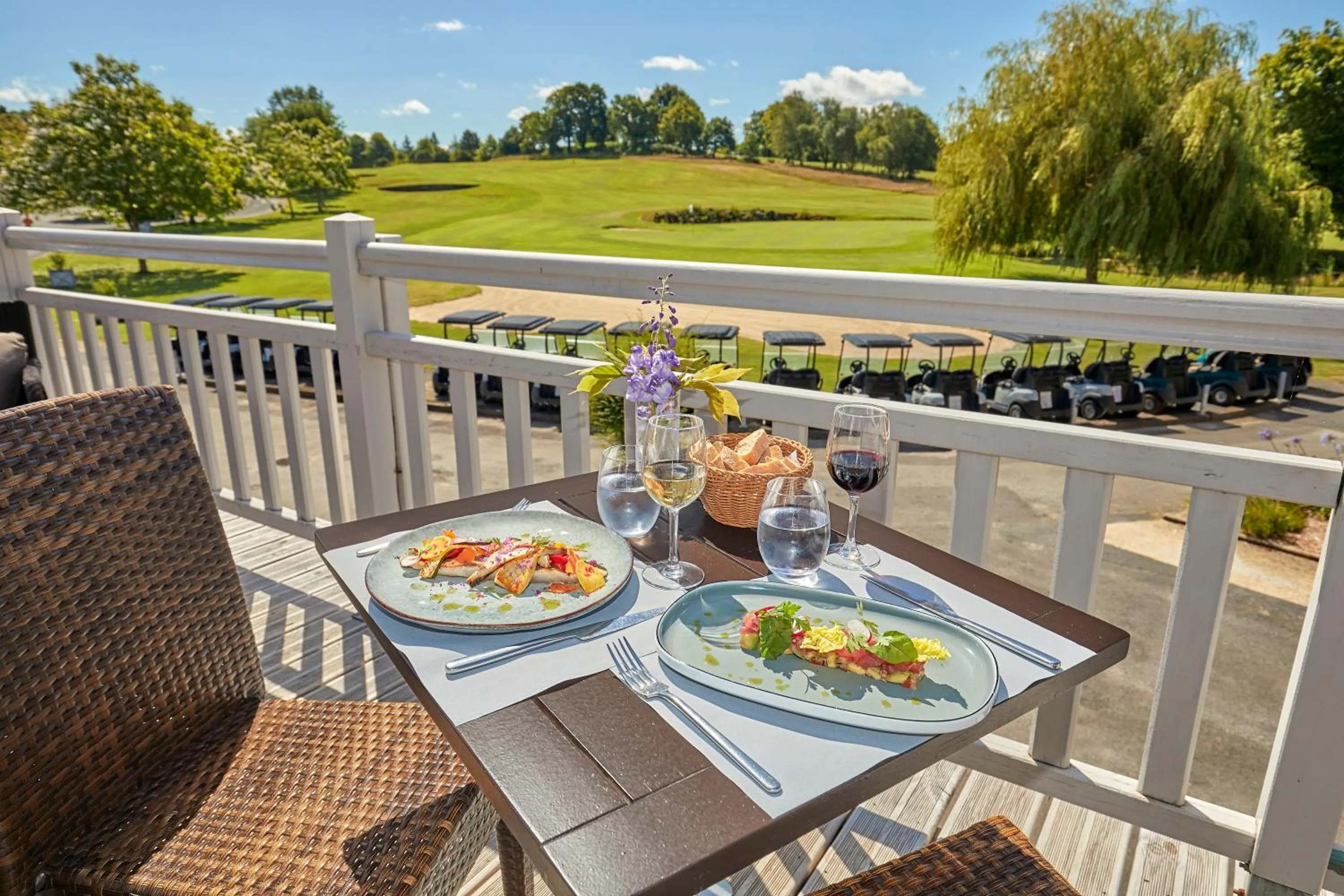 Balcony/Terrace in Saint Malo Golf Resort