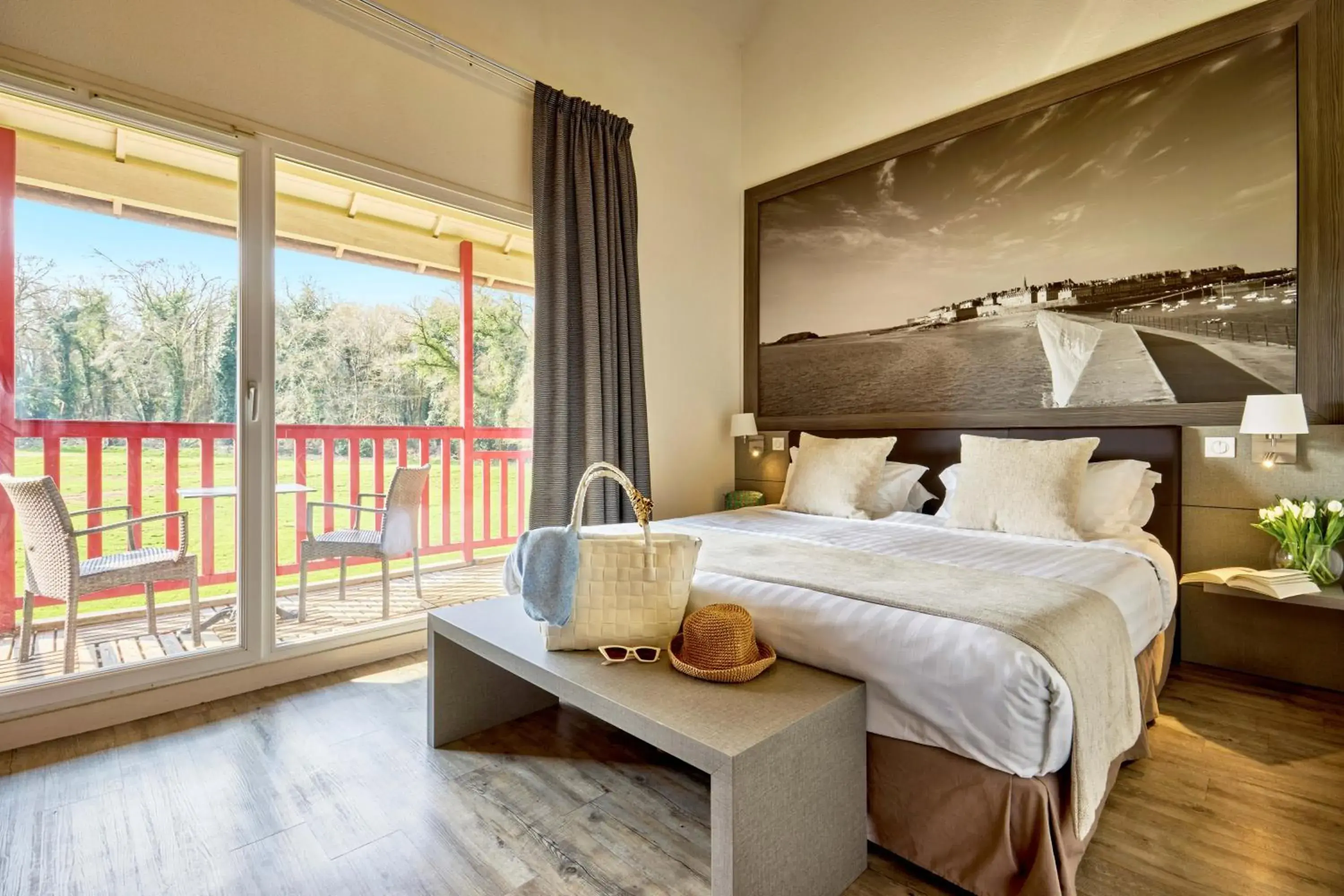 Bed in Saint Malo Golf Resort Bed in Saint Malo Golf Resort