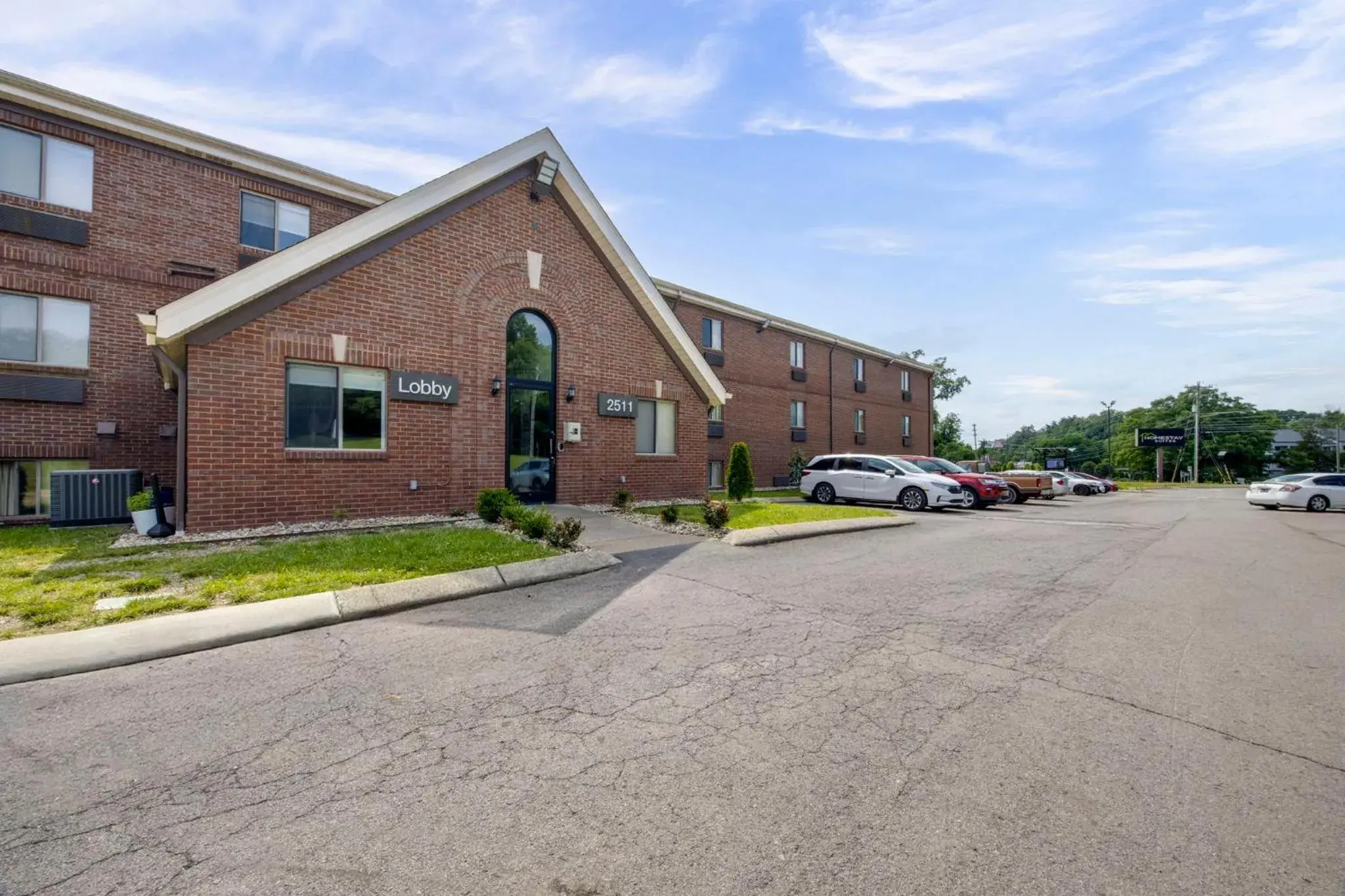 Property building in HomeStay Suites Property building in HomeStay Suites