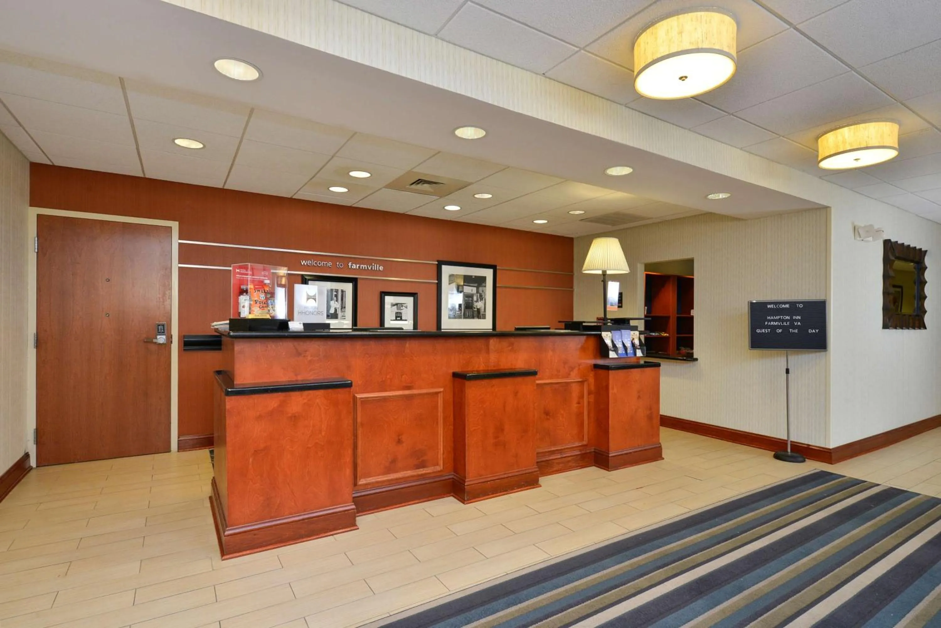 Lobby or reception in Hampton Inn Farmville