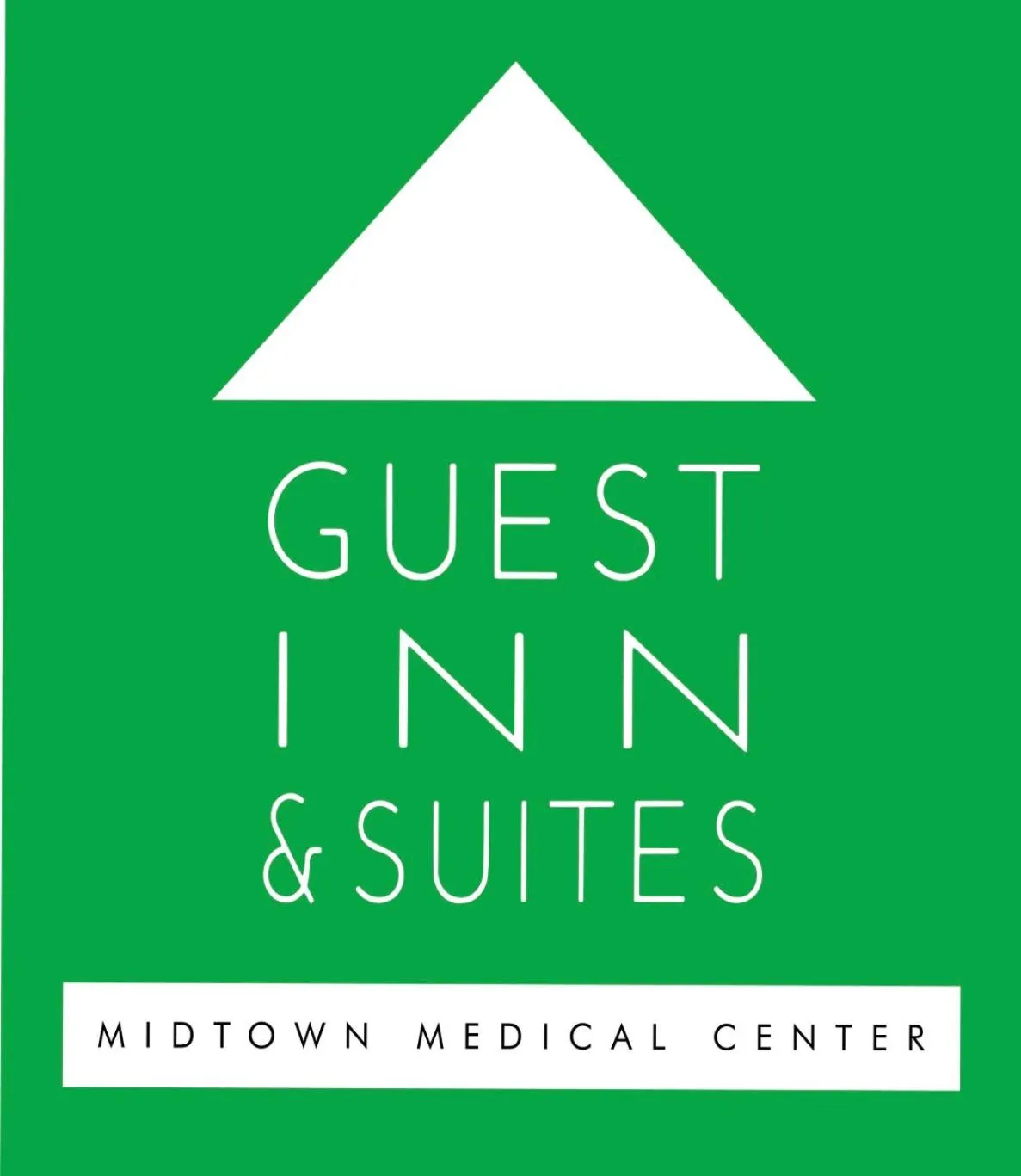 Property logo or sign in Guest Inn & Suites - Midtown Medical Center