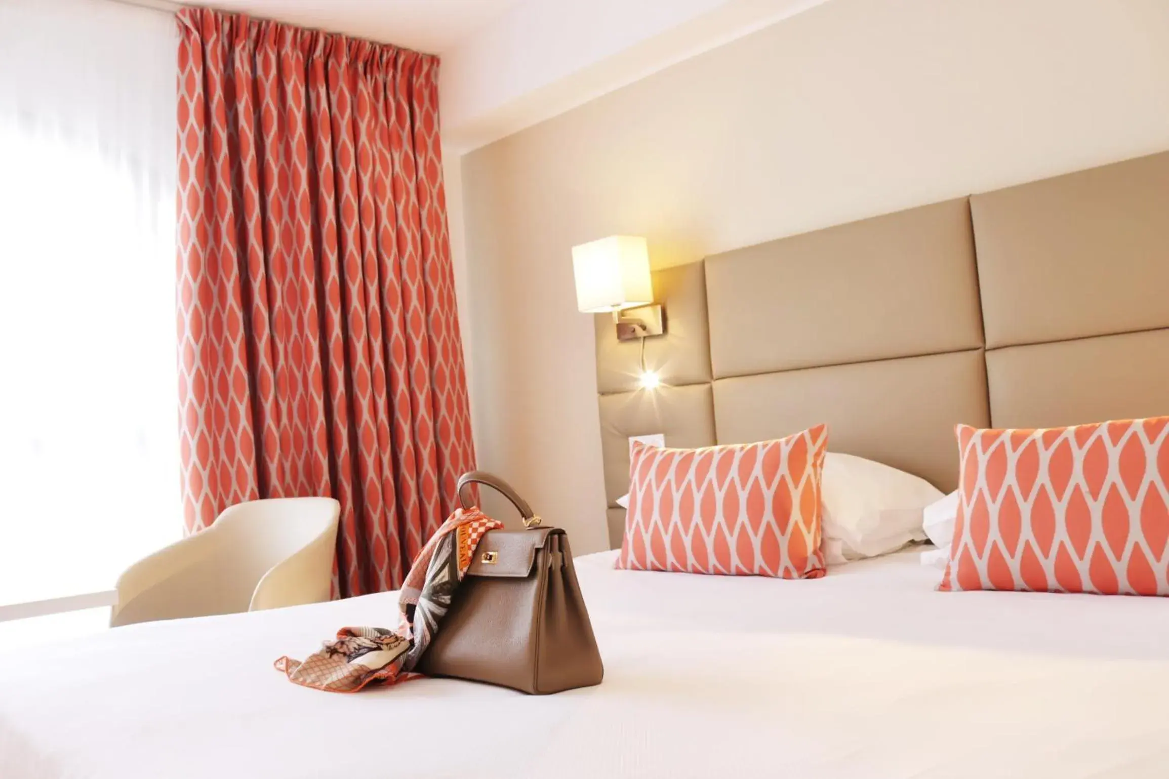 Bedroom, Bed in Hotel Nice Riviera Bedroom, Bed in Hotel Nice Riviera