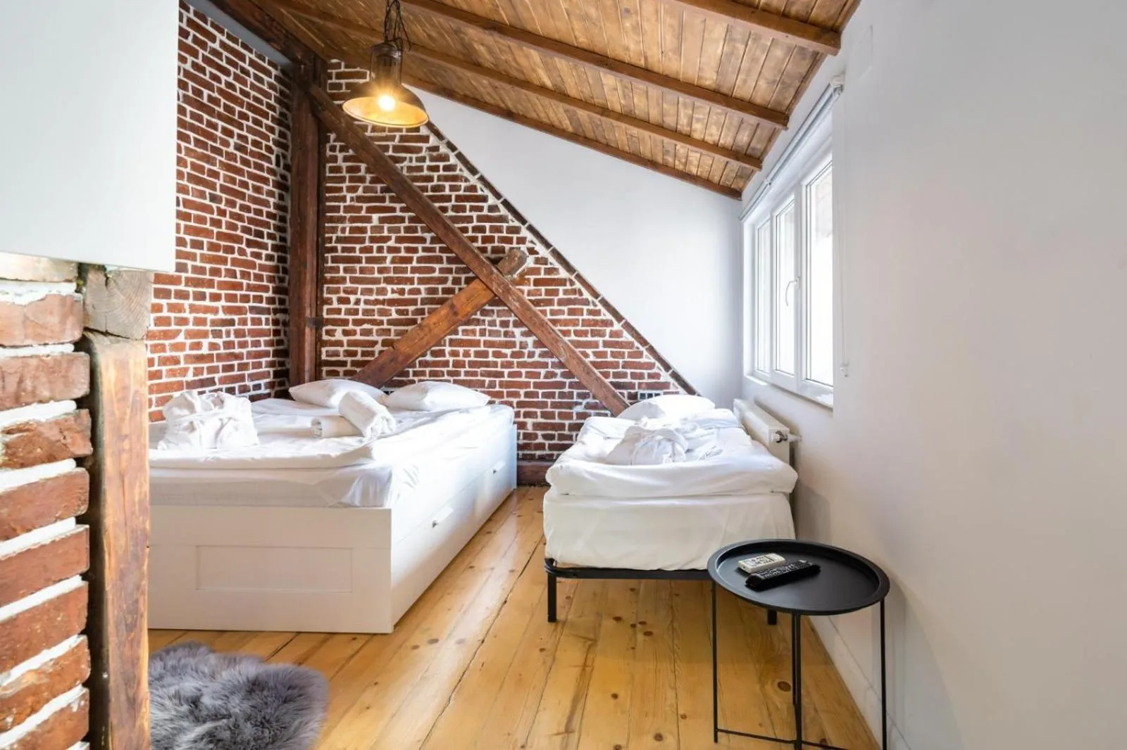 Bed in Lascar Catargiu Villa