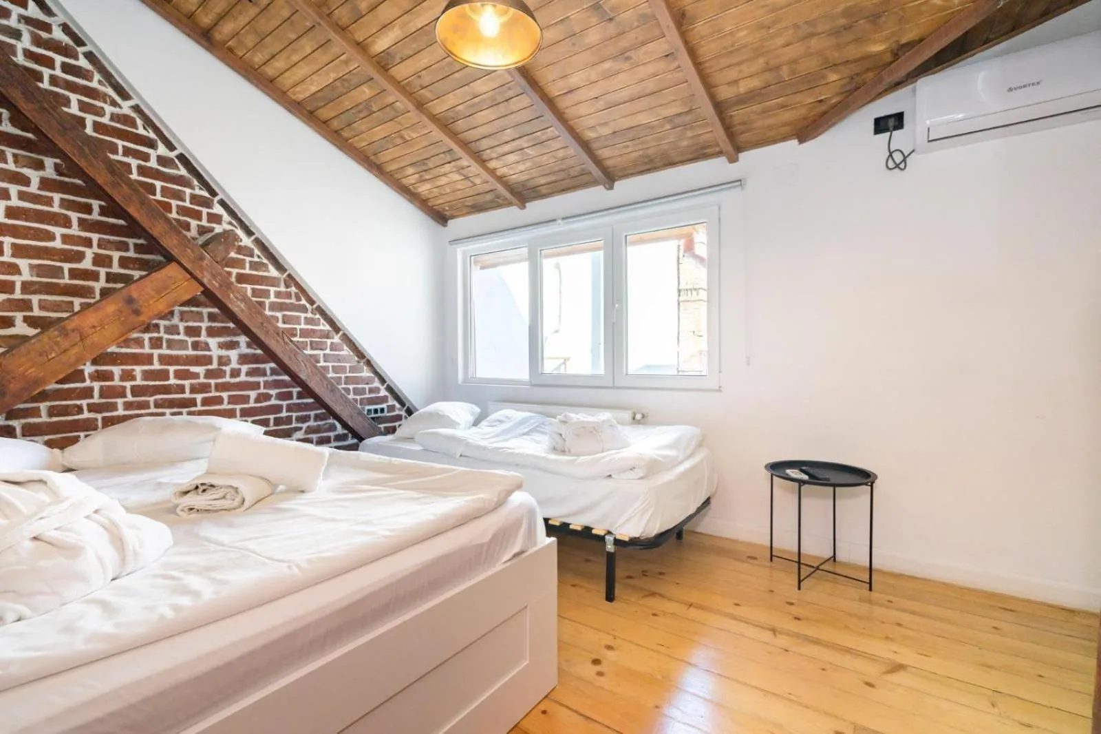 Bed in Lascar Catargiu Villa