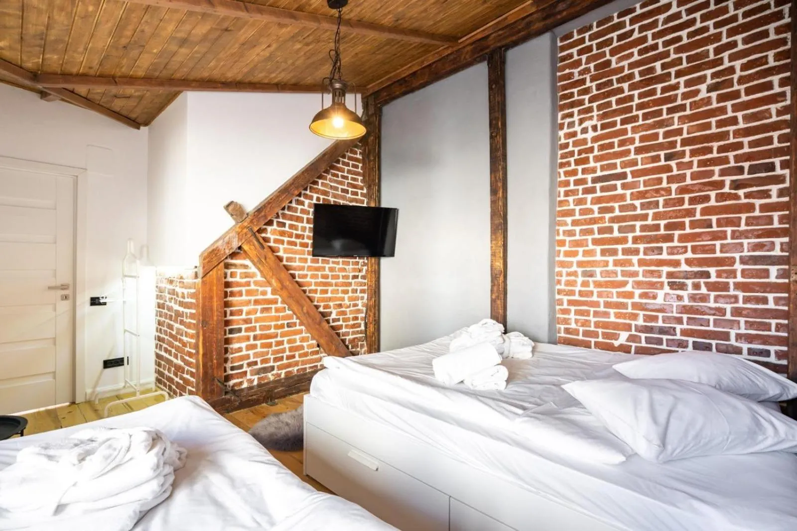 Bed in Lascar Catargiu Villa