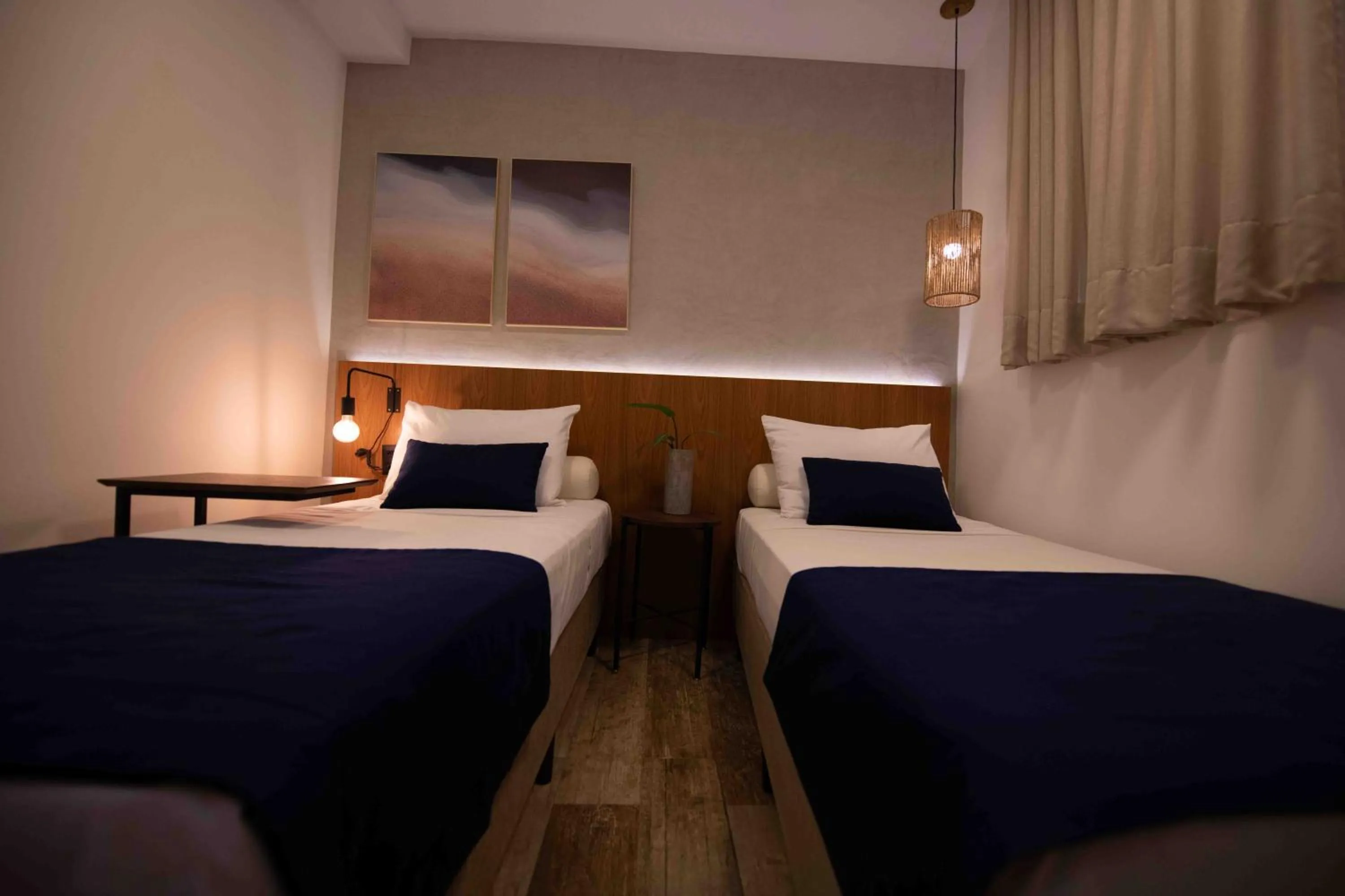 Bed in Leblon Design Hotel