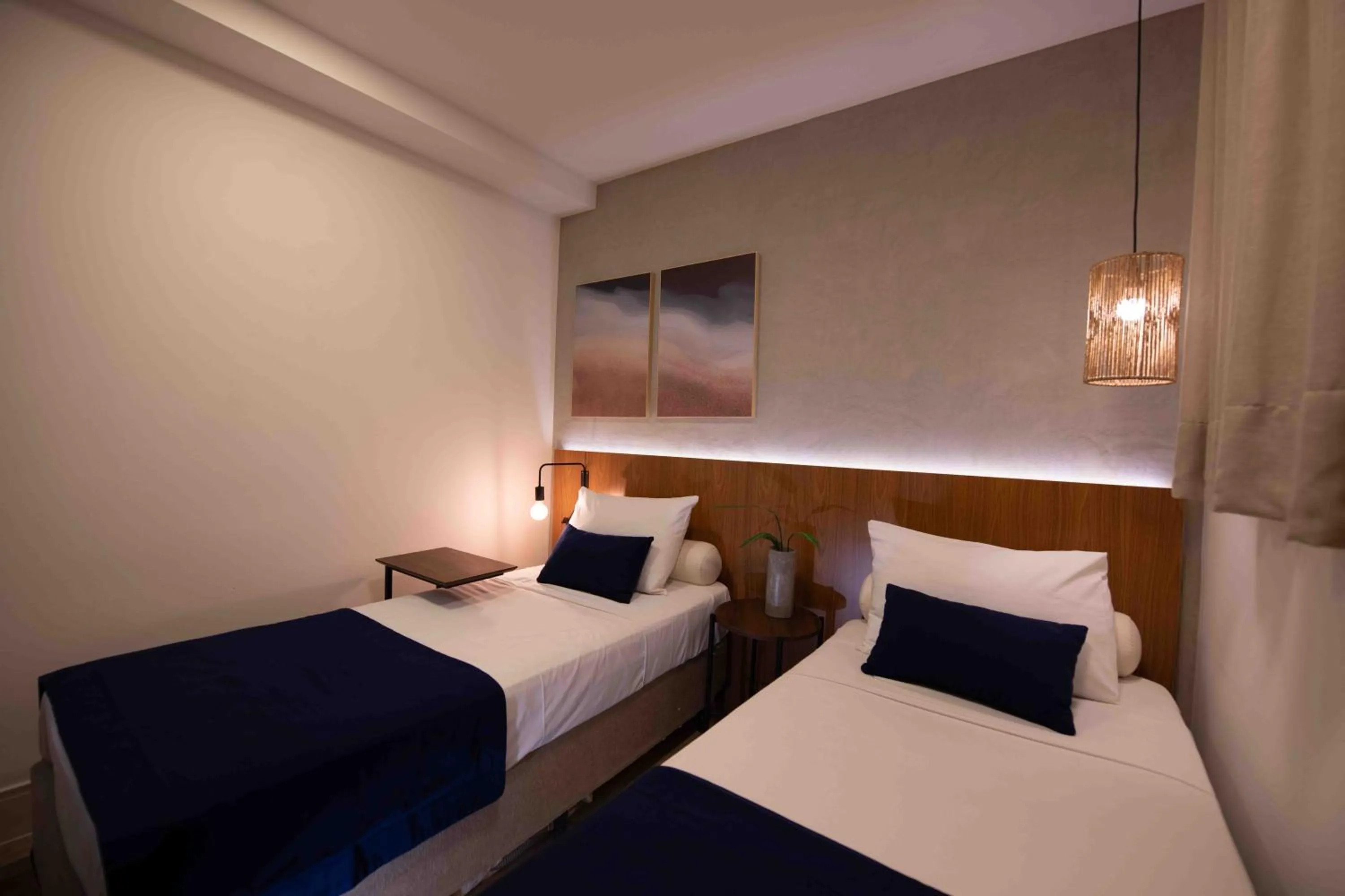 Bed in Leblon Design Hotel