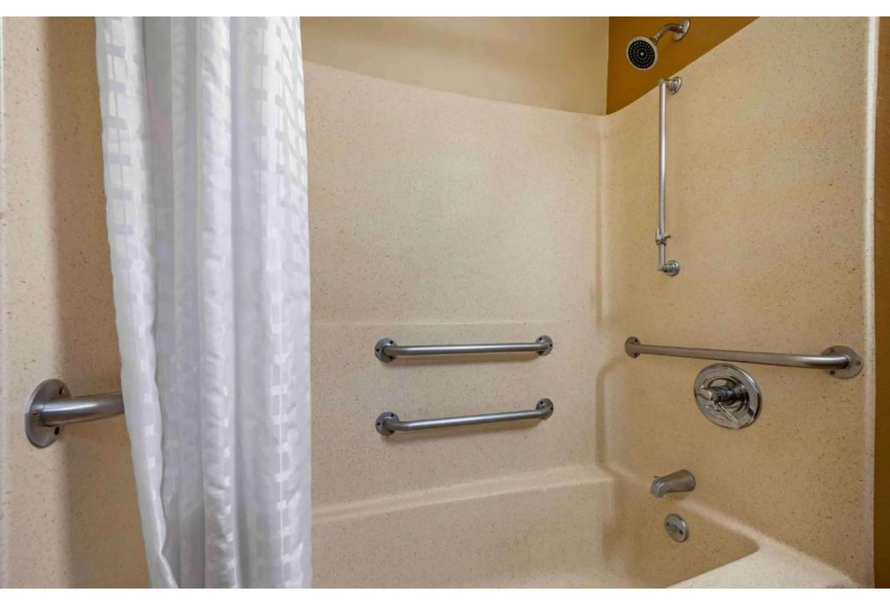 Bathroom in Studio 6 Suites Greenville, SC - Haywood Mall