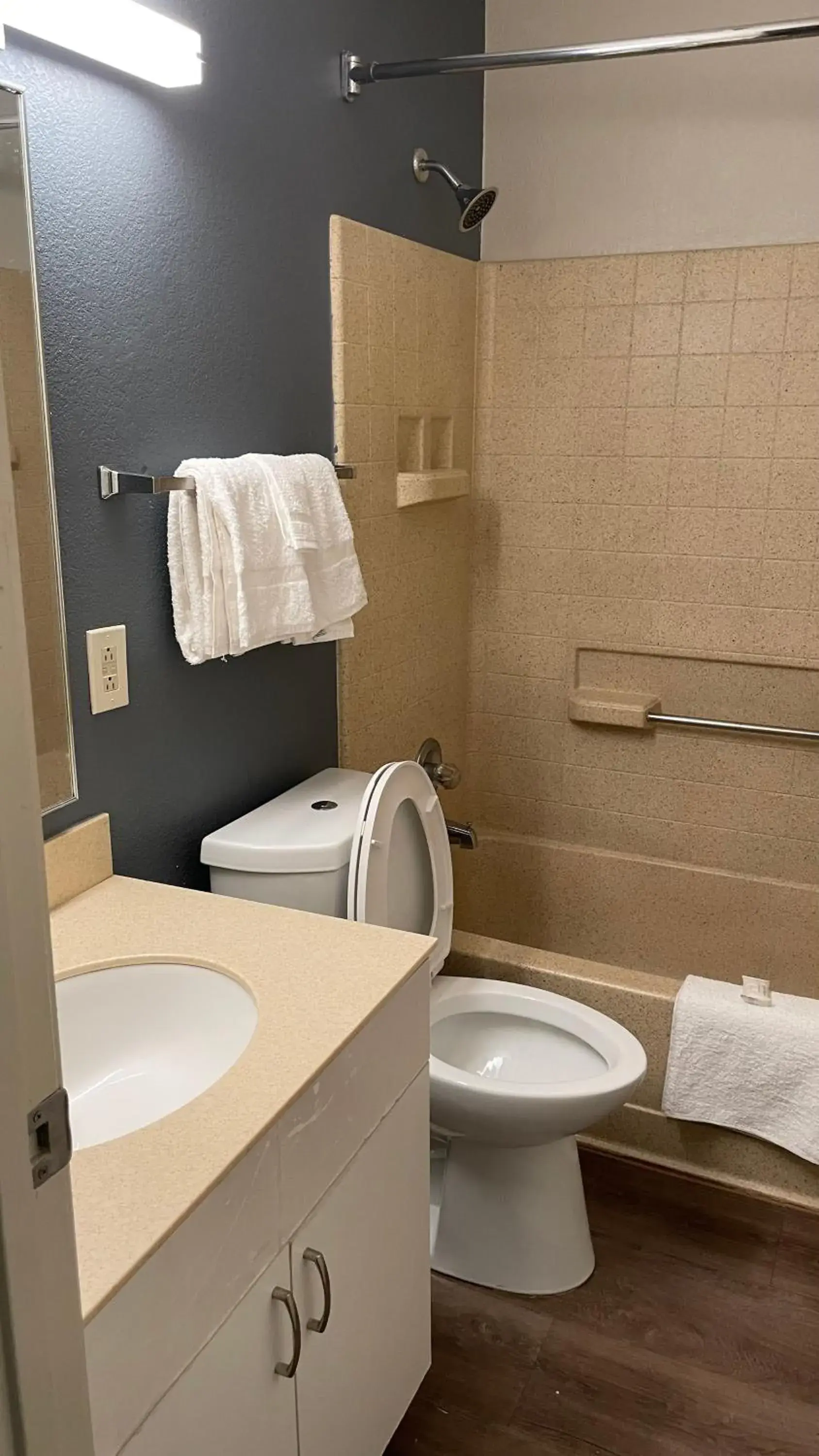 Bathroom in Sonesta Simply Suites Memphis Bathroom in Sonesta Simply Suites Memphis