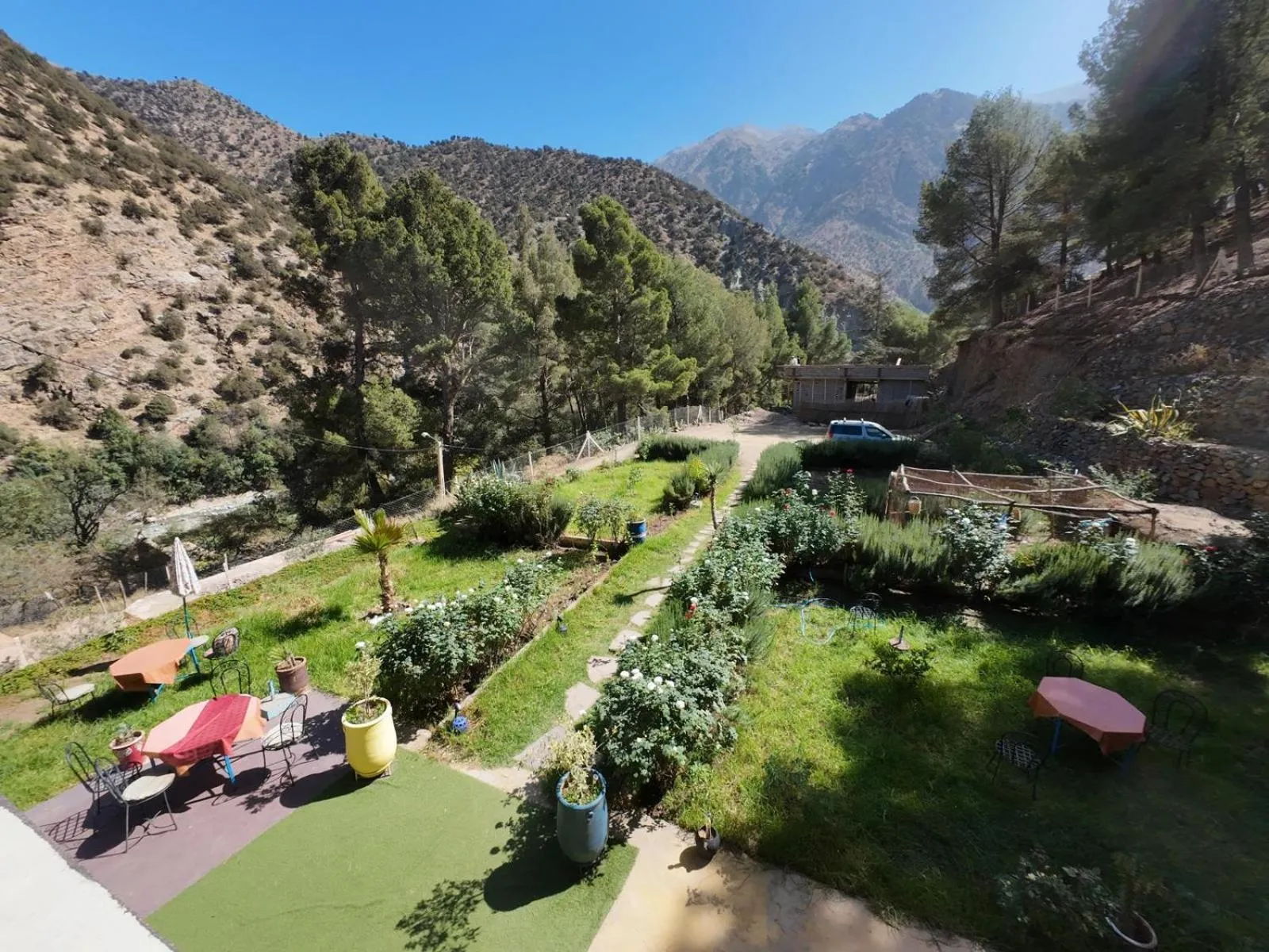 Mountain view in Ourika Atlas Tigmi